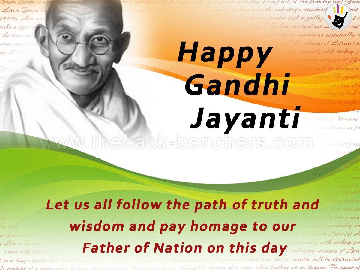 Gandhi Jayanti Wallpapers - Top Free Gandhi Jayanti Backgrounds ...