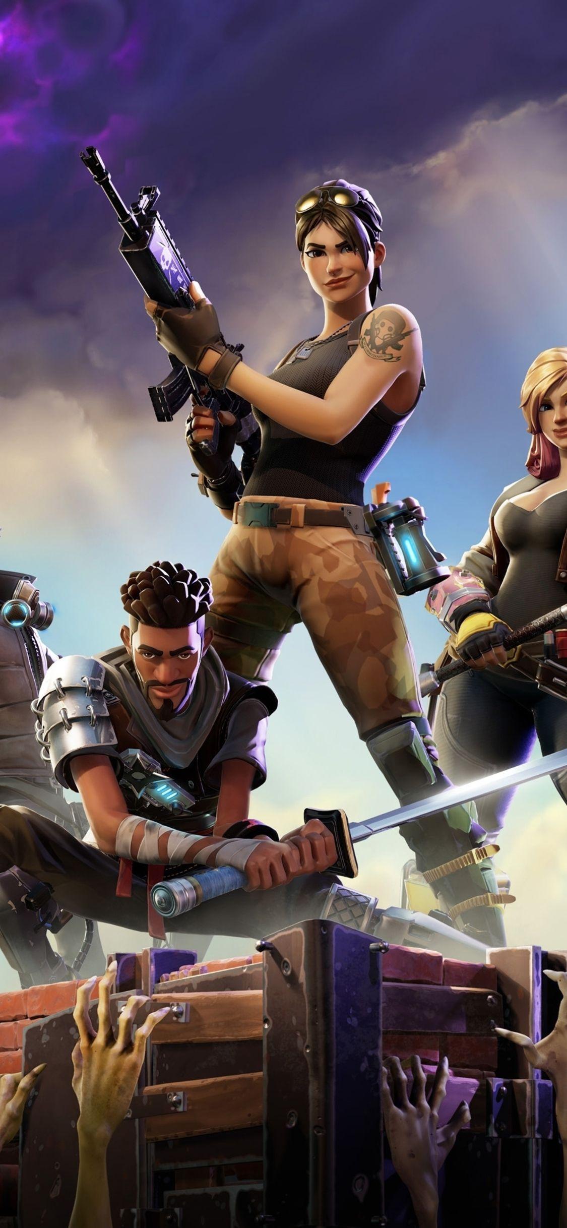 1125x2436 Wallpaper Iphone Fortnite 09