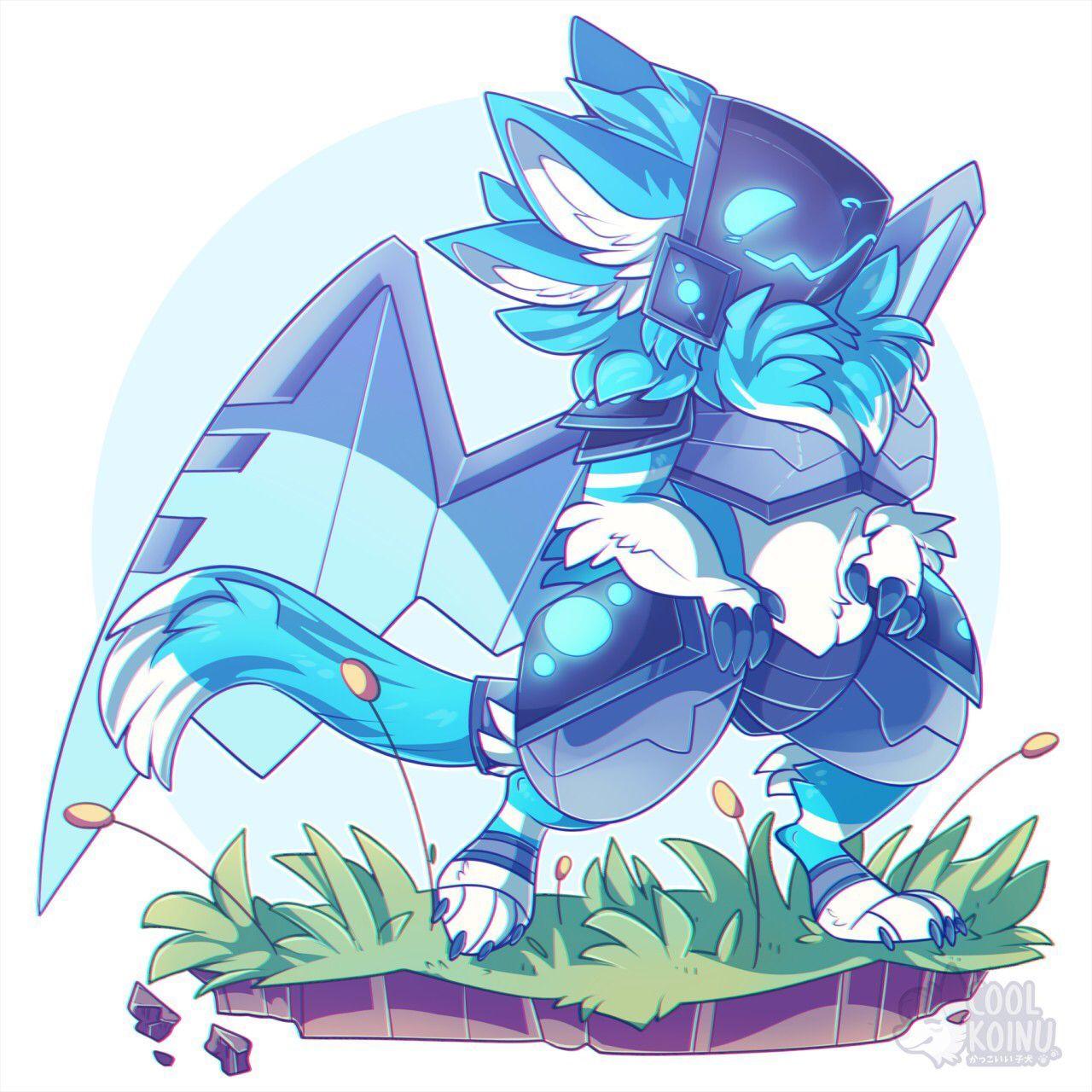 Protogen Fan Art Cute