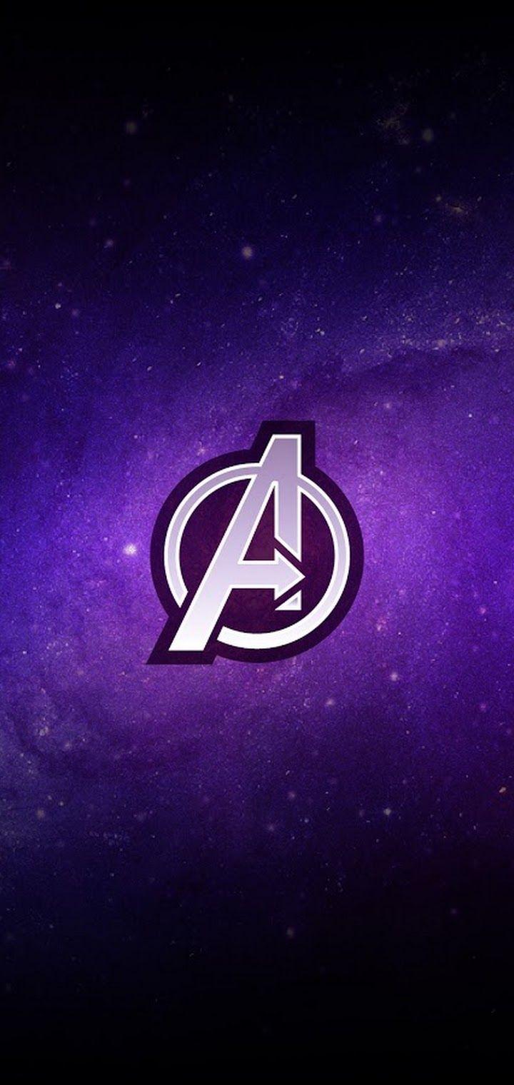 720x1520 Avengers: Endgame Logo 4K Wallpaper