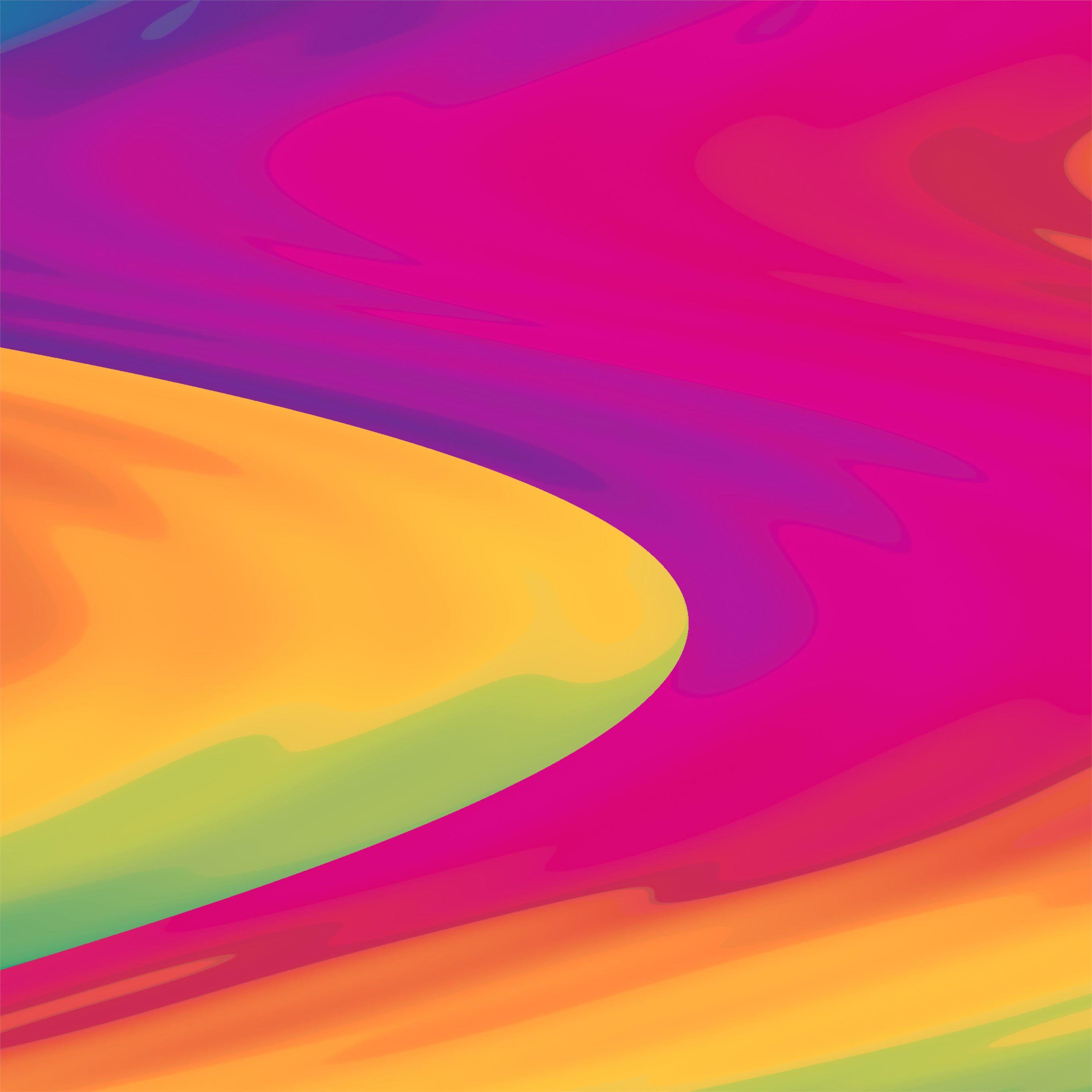 2732x2732 colorful colors digital art gradient iPad Wallpaper Free Download