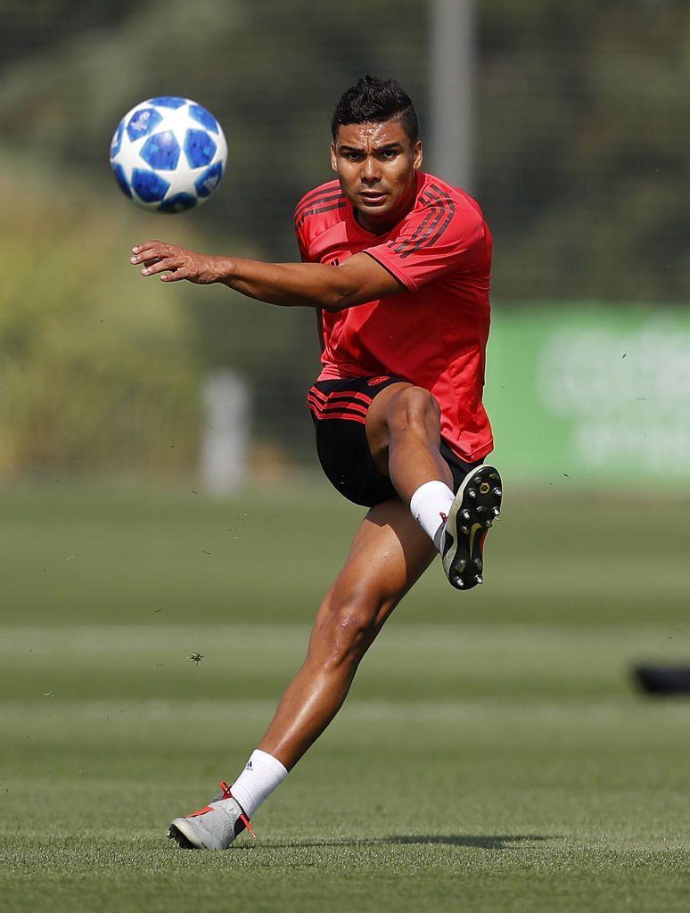 774x1024 Casemiro of Real Madrid in action during a training session at. Real madrid, Madrid, Photo