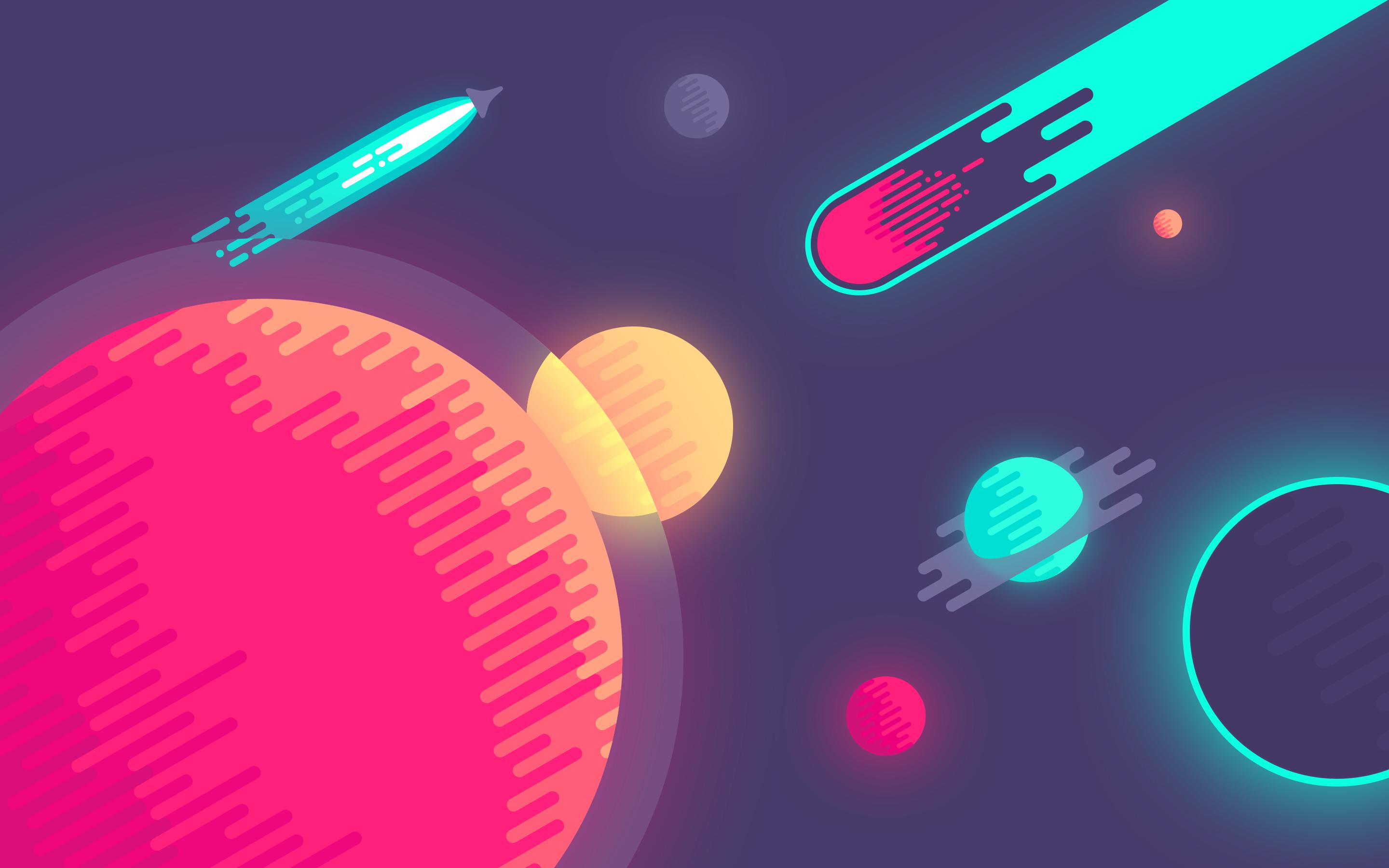 2880x1800 Flat Wallpaper HD