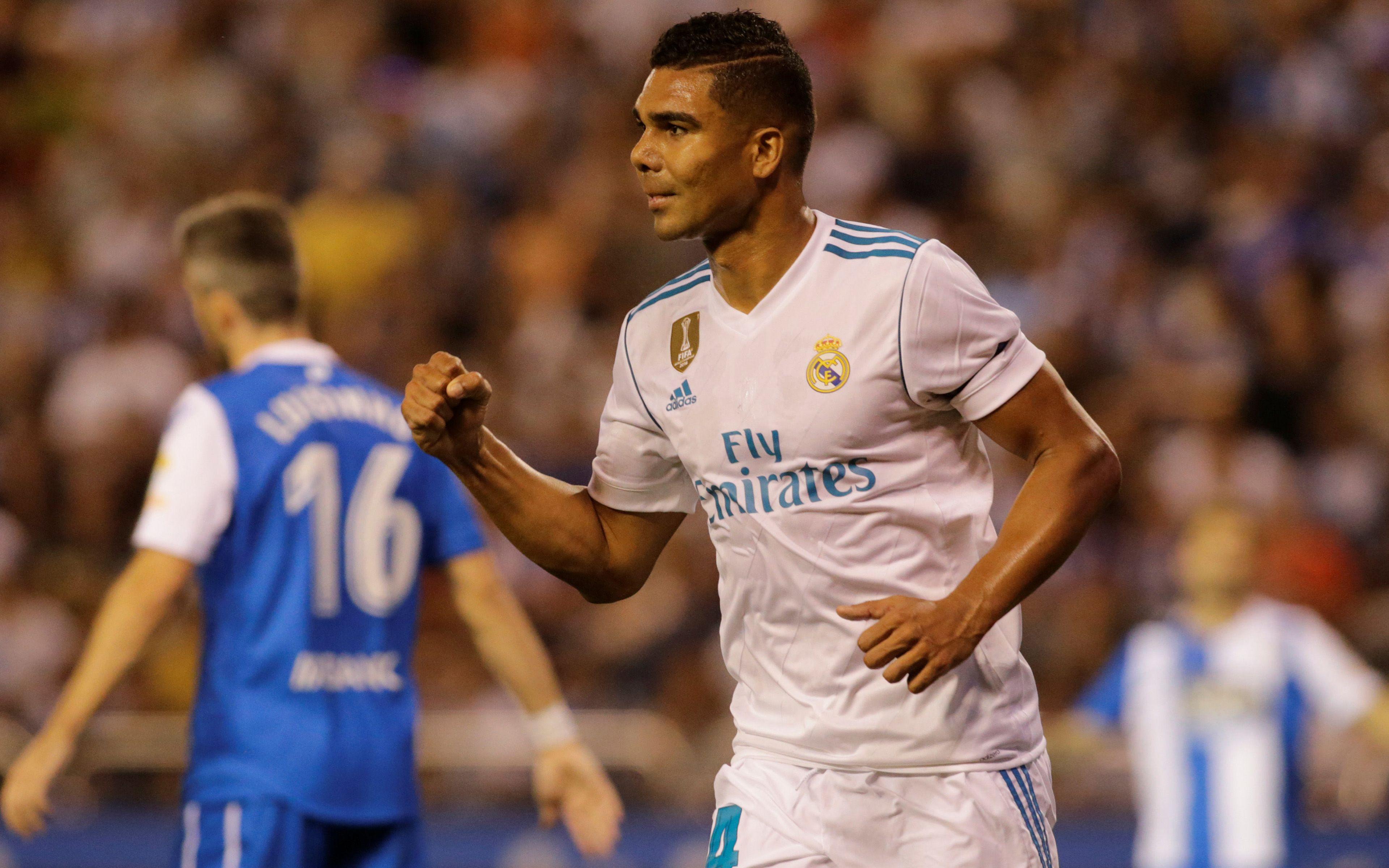 3840x2400 Download wallpaper Casemiro, 4K, Brazilian football player, Real Madrid, Spain, La Liga, football for desktop with resolution 3840x2400. High Quality HD picture wallpaper