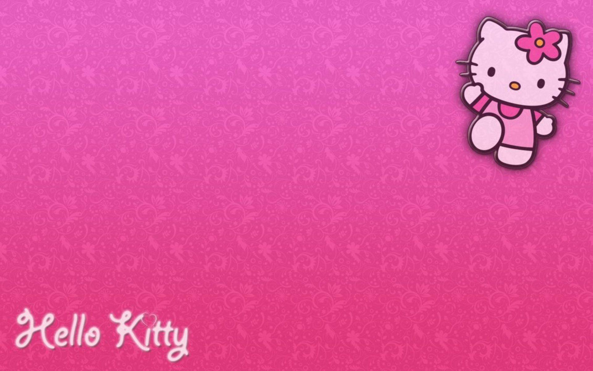 Pink Wallpaper Background Desktop Hello Kitty Biajingan Wall Touched up, cropped and adopted for wallpaper use by minh tan, digitalcitizen.ca. pink wallpaper background desktop hello