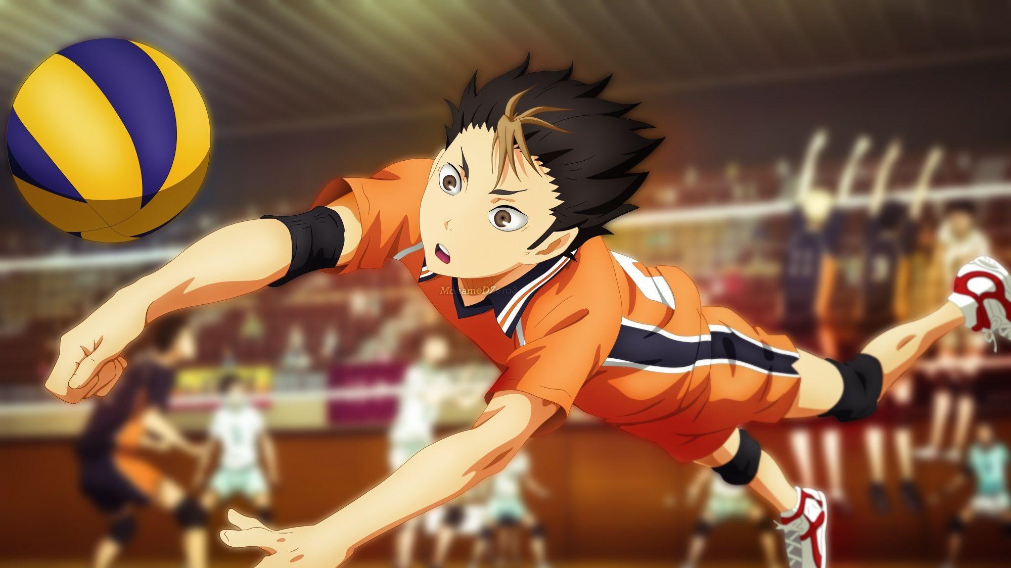 2000x1124 Haikyuu. Haikyuu nishinoya, Nishinoya, Haikyuu anime