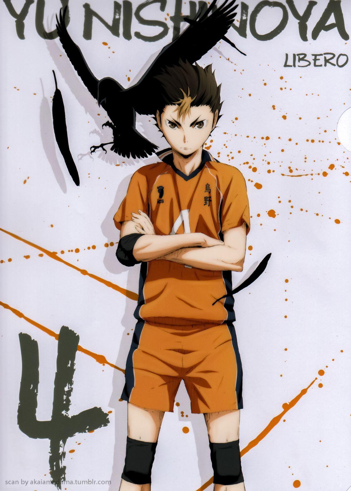 1224x1709 Haikyuu!! (ハイキュー!!) Nishinoya (西谷 夕). Haikyuu nishinoya, Nishinoya yuu, Noya haikyuu