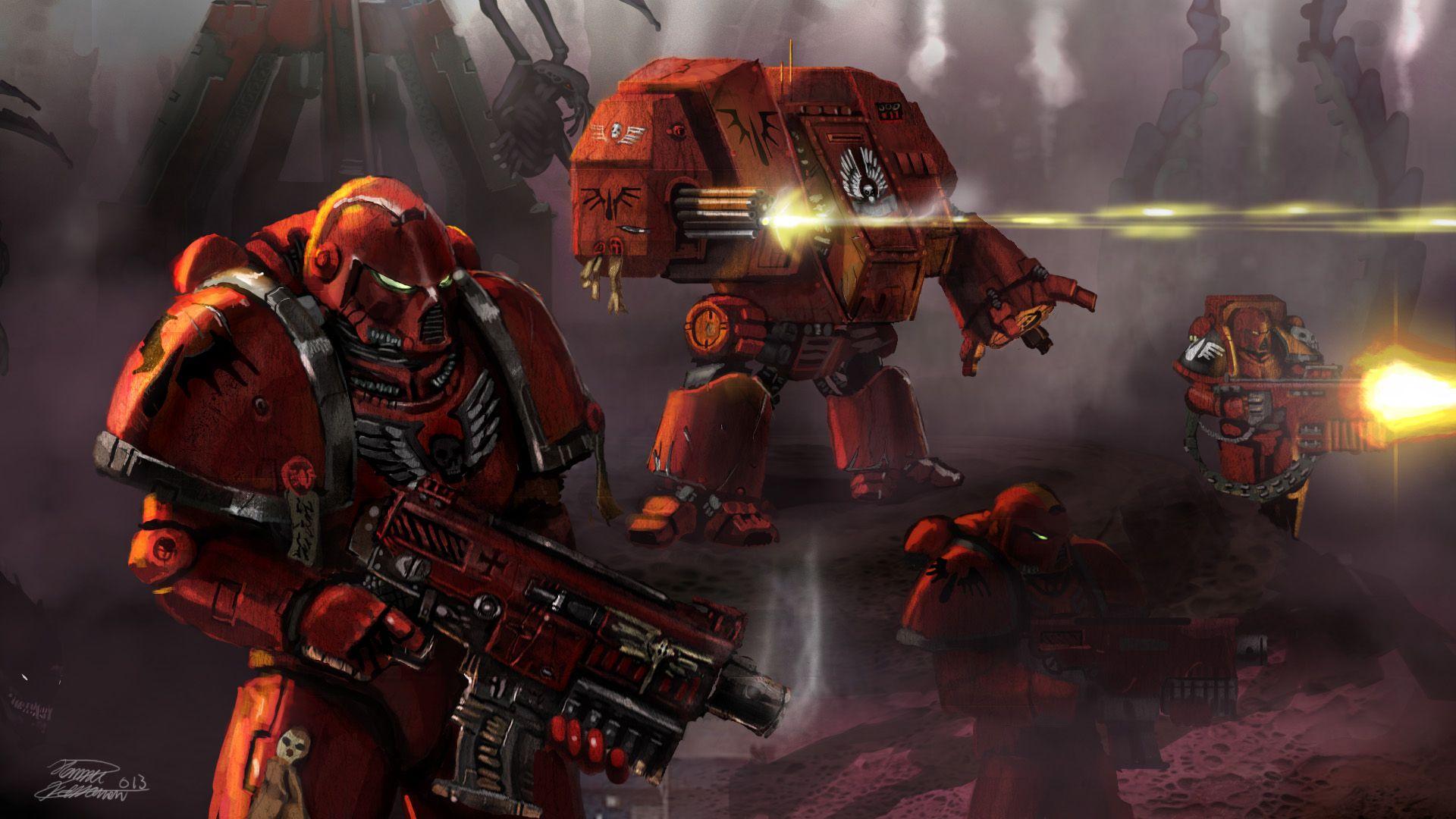 1920x1080 Warhammer 40k Wallpaper 40 000 Blood Angels, Download Wallpaper