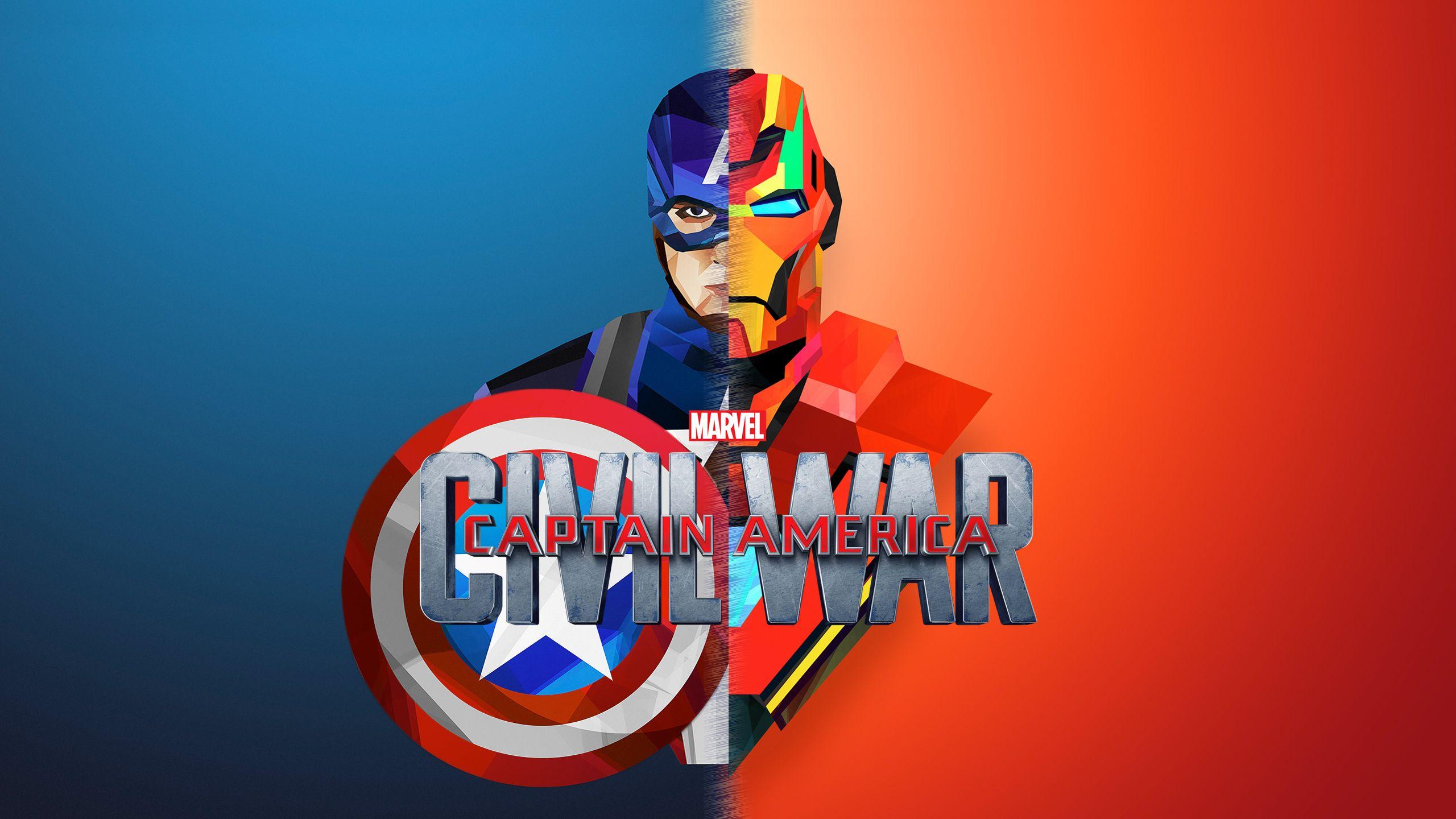 2560x1440 Captain America Civil War Wallpaper (2560 x 1440)