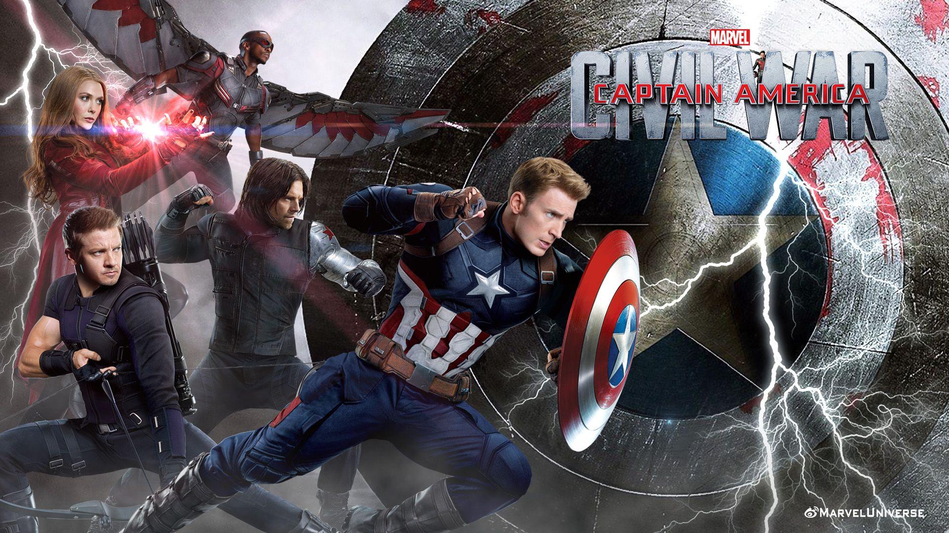 1920x1080 Captain America Civil War wallpaper