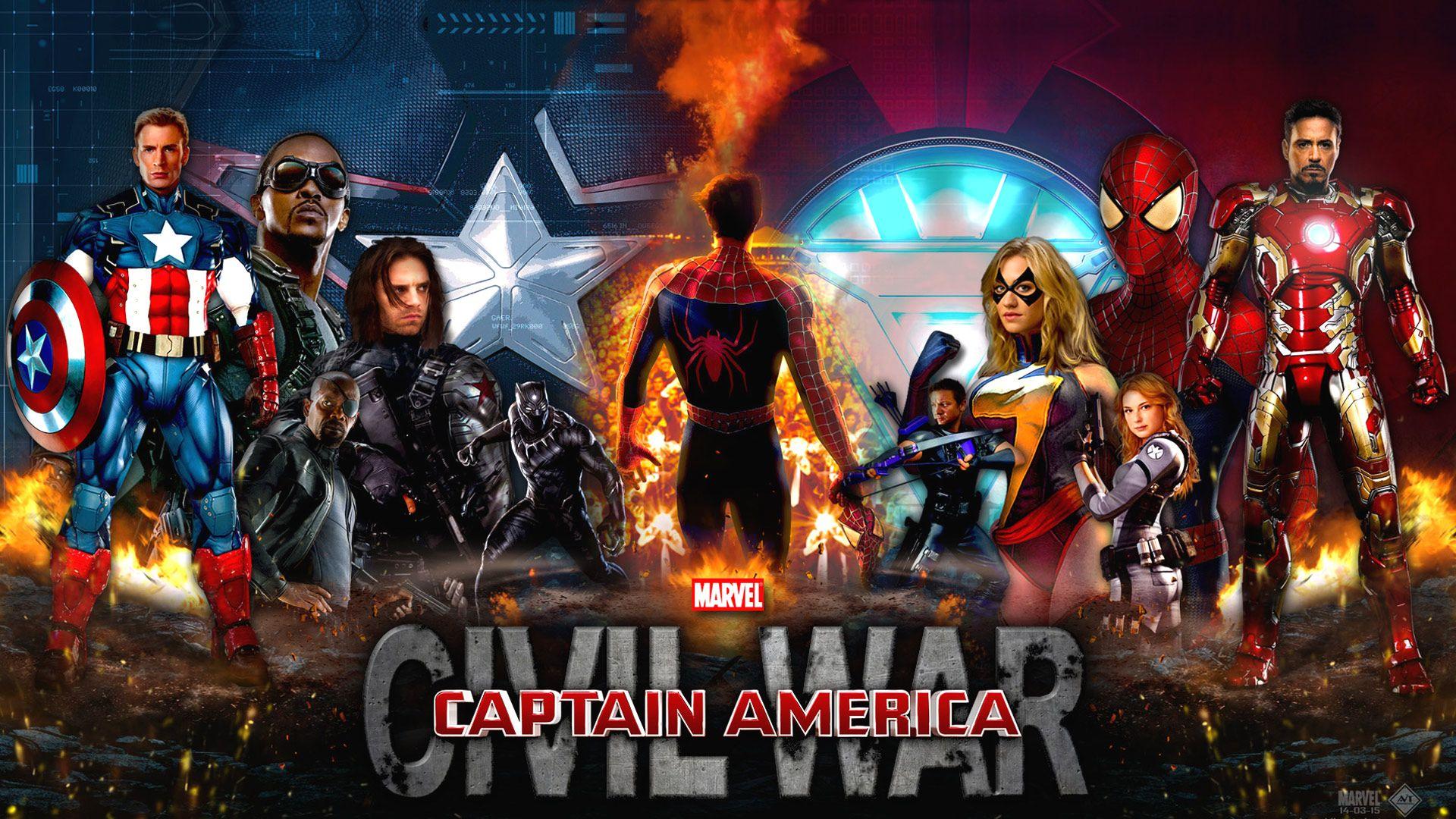 1920x1080 Marvel Civil War HD Wallpaper 1920x1080