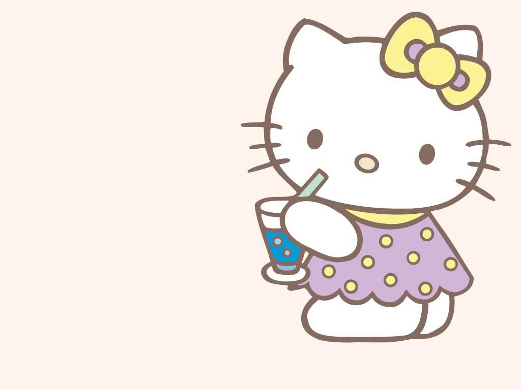 1024x768 Kitty Desktop Background