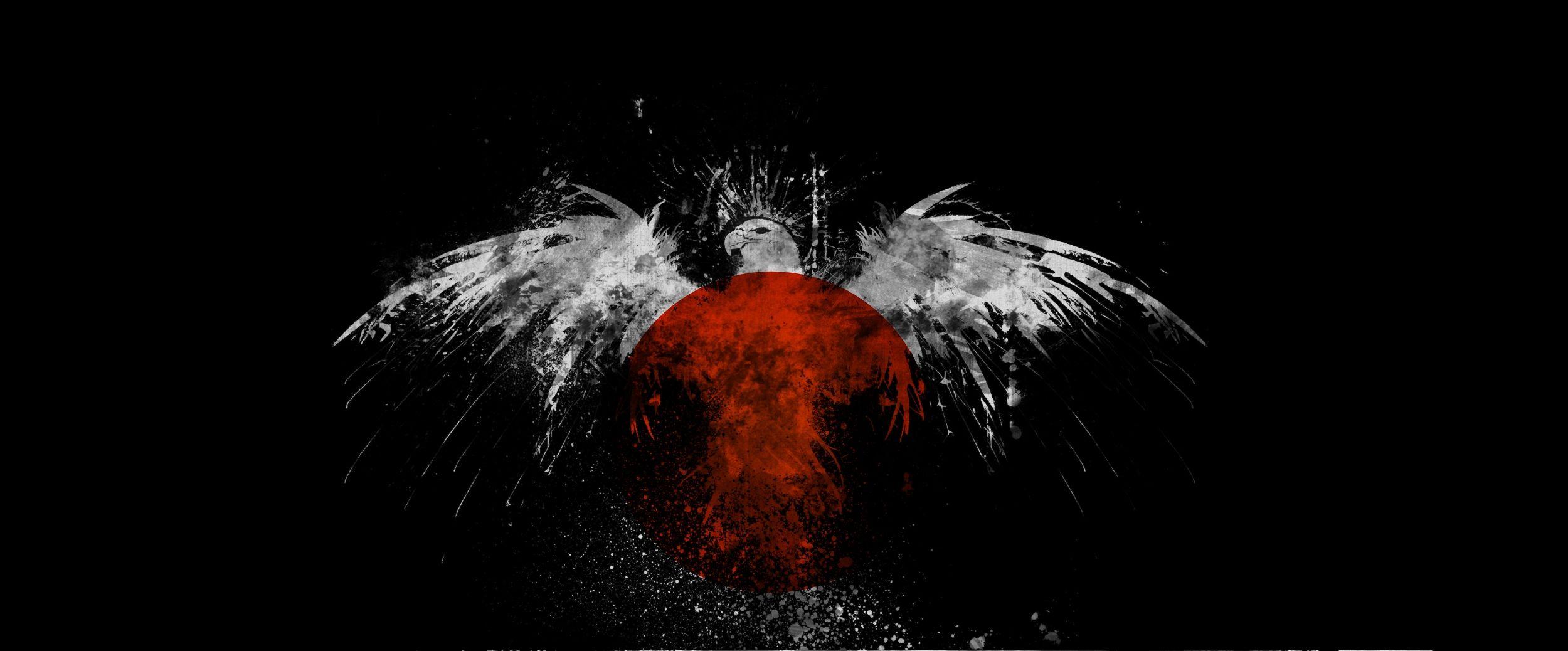 2500x1038 japan flag japan done 2500x1038 wallpaper High Quality Wallpaper