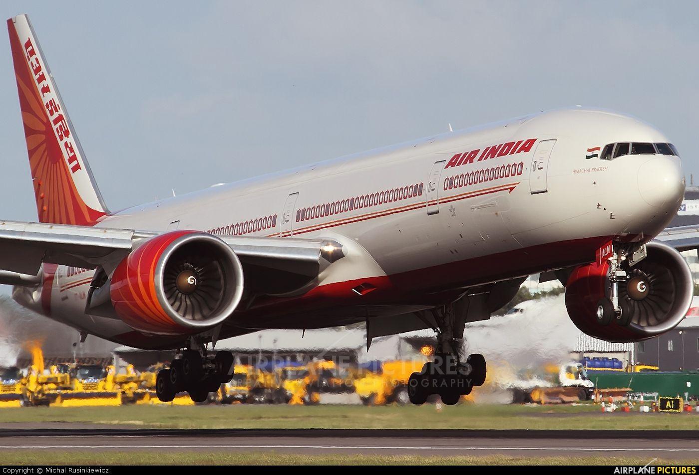 1400x953 VT ALM India Boeing 777 300ER At London. Photo ID 223416. Airplane