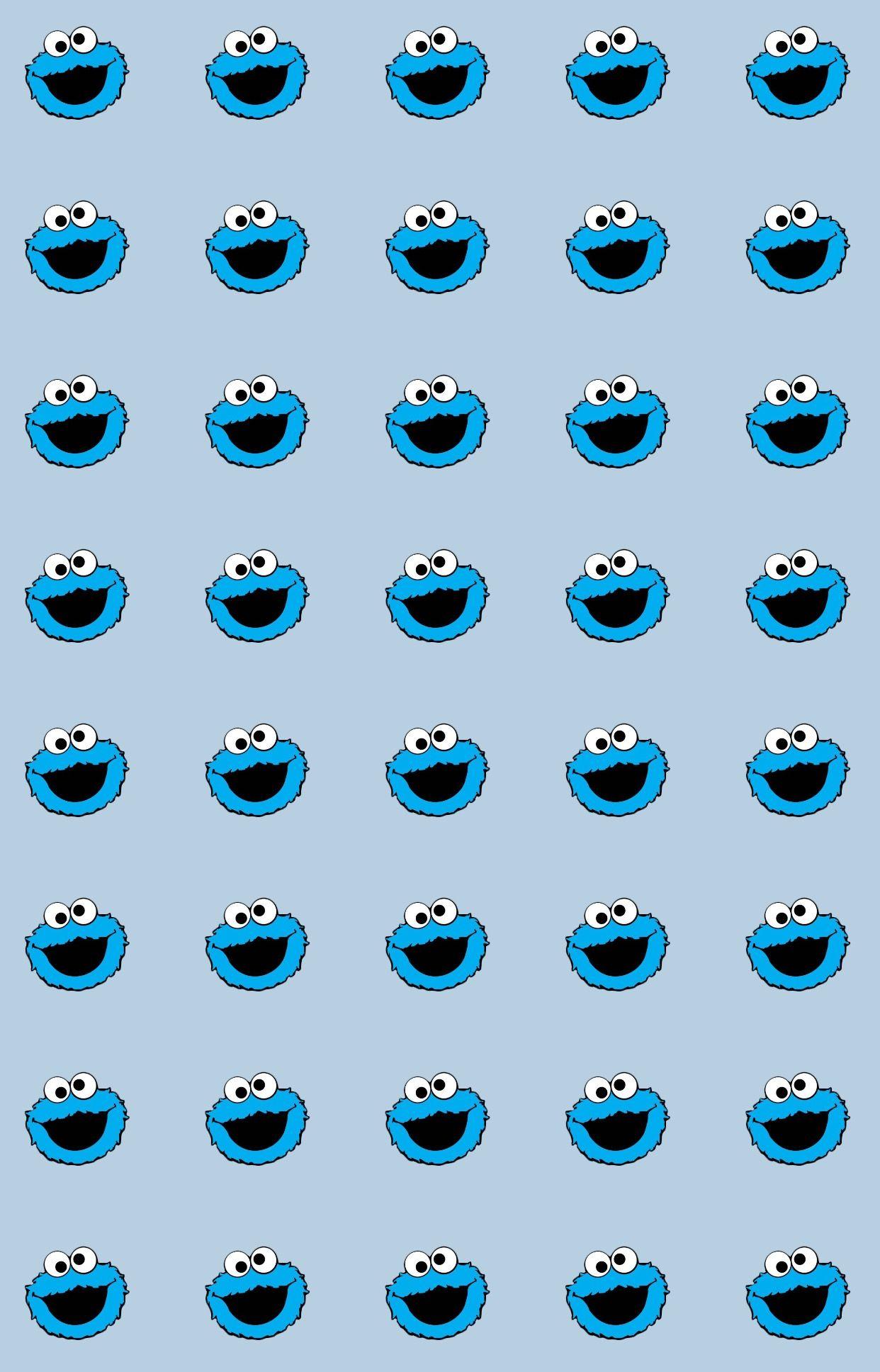 Cookie monster wallpaper  Cookie monster wallpaper Glitter phone wallpaper  Cartoon wallpaper