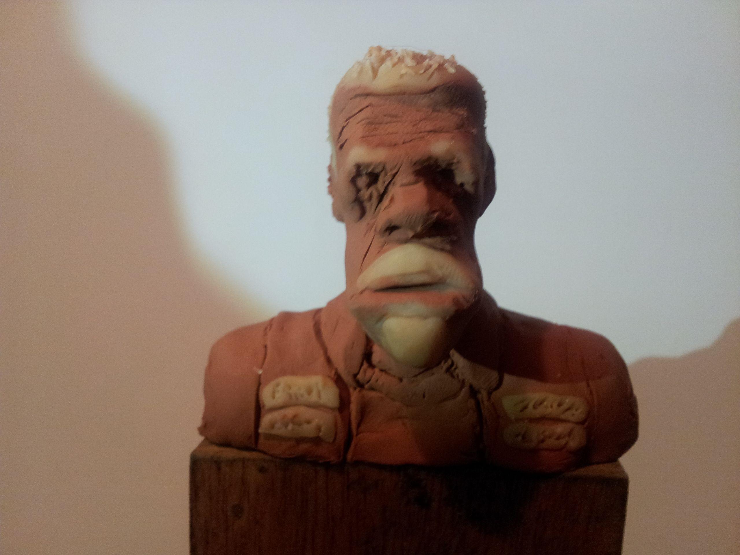 2560x1920 The Clay Morrow Bust of Anarchy Fan Art