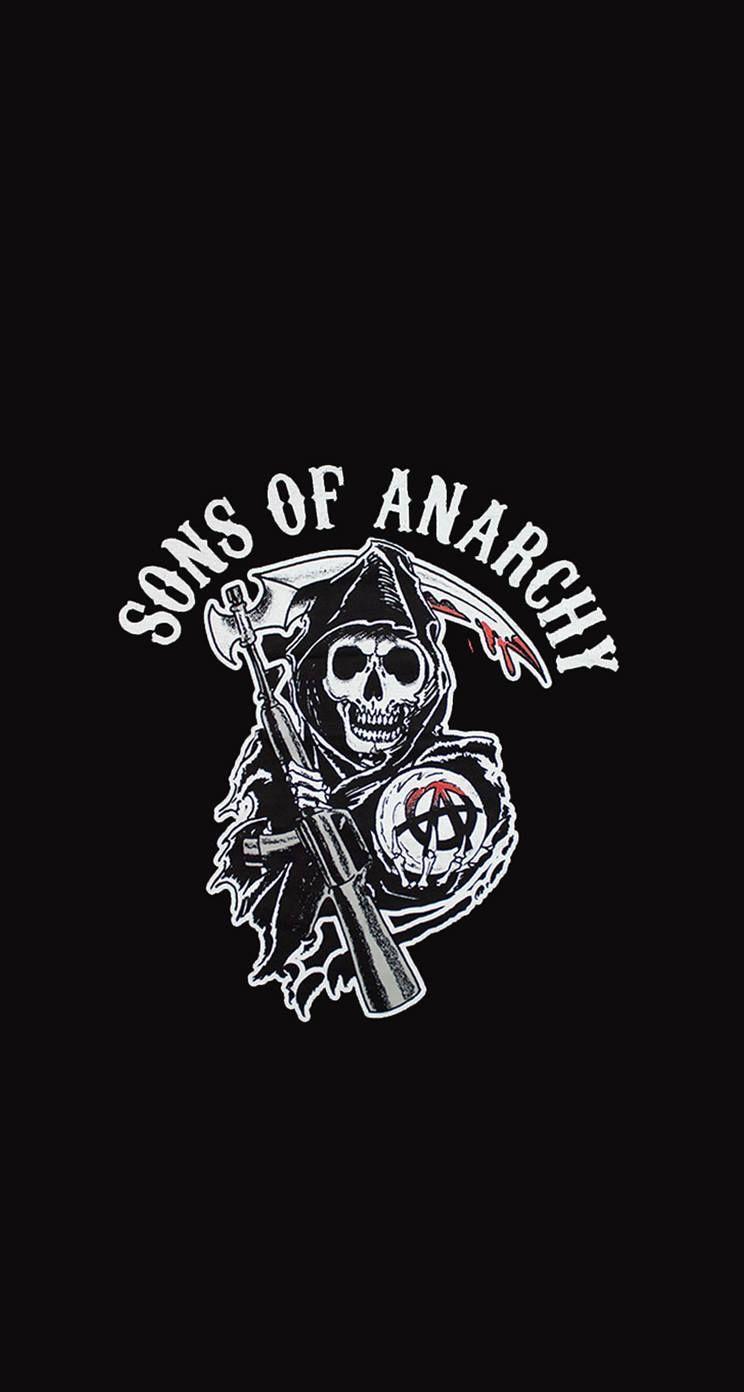 744x1392 SonsofAnarchy #SOA #SAMCRO #RedwoodOriginal #SonsofAnarchyCalifornia. Desenhos para papel de parede, Anarquismo, Sons of anarchy