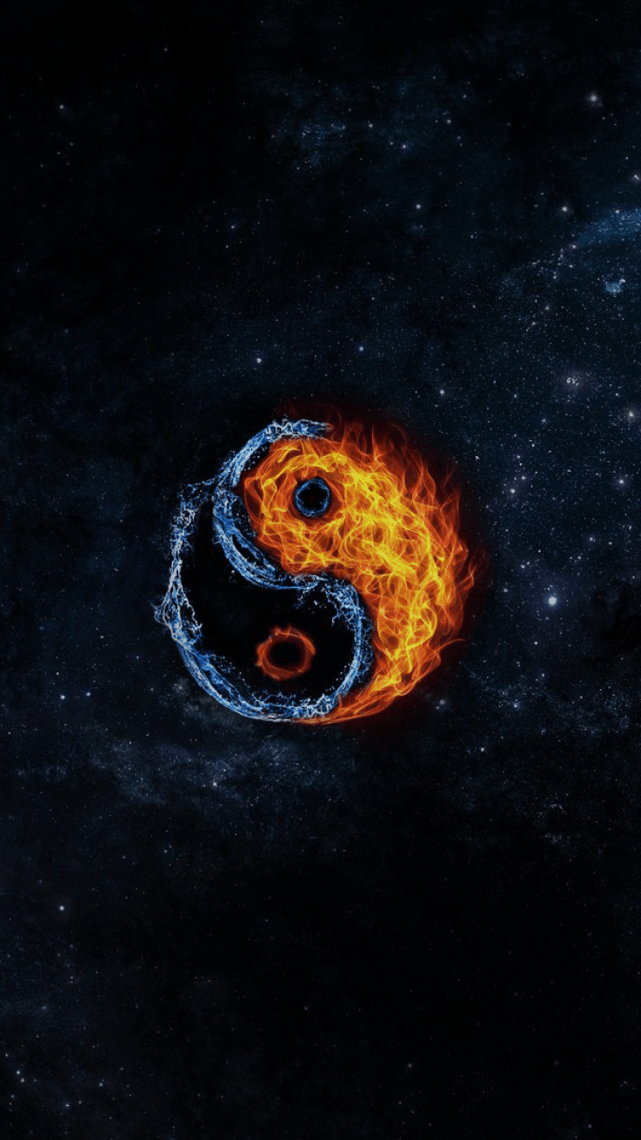 720x1280 Yin Yang 720x1280 Wallpaper