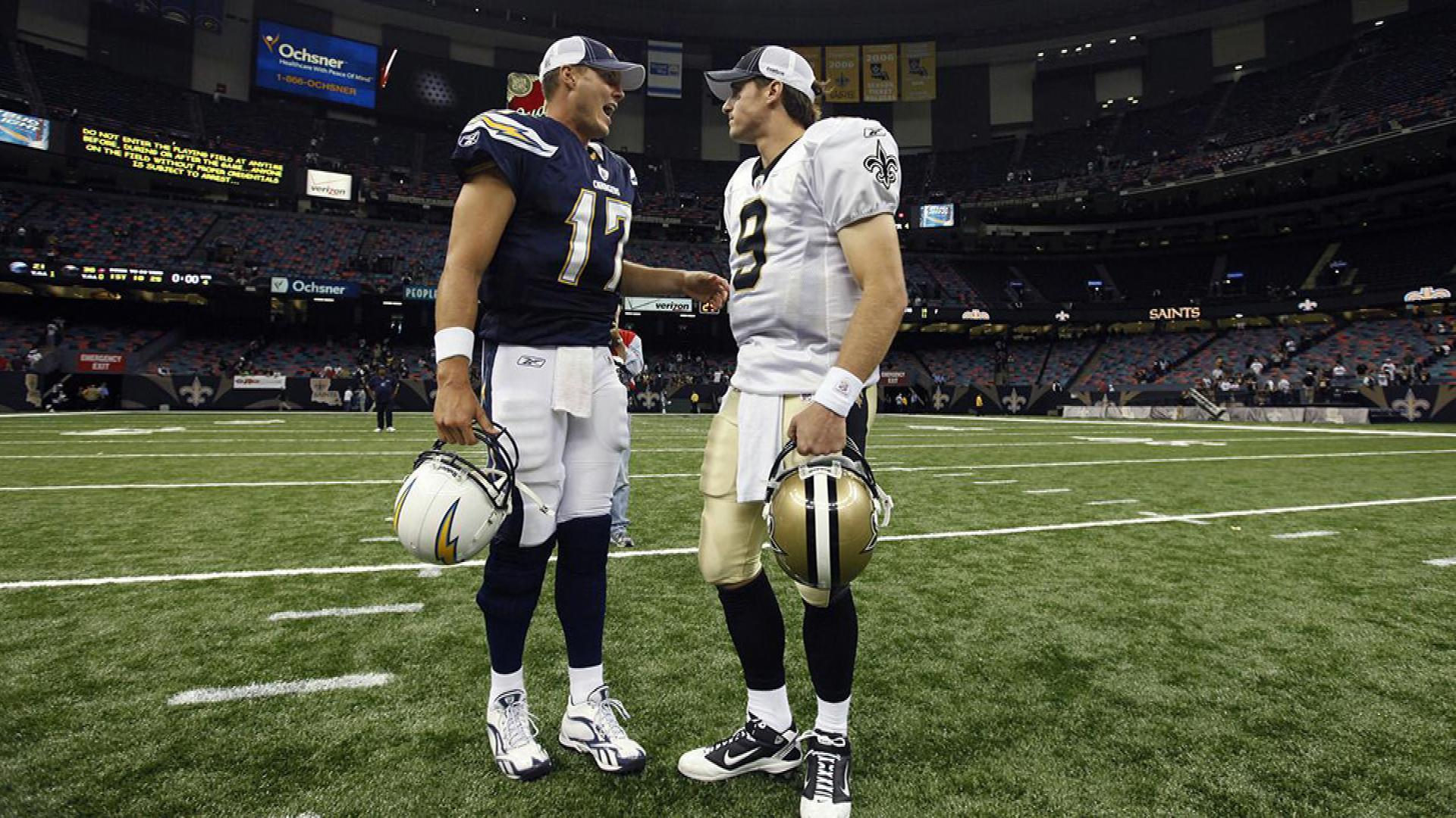 1920x1080 And With That. Drew Brees Passes Philip Rivers' 28 29 Completion Record With 29 30 On The Night!