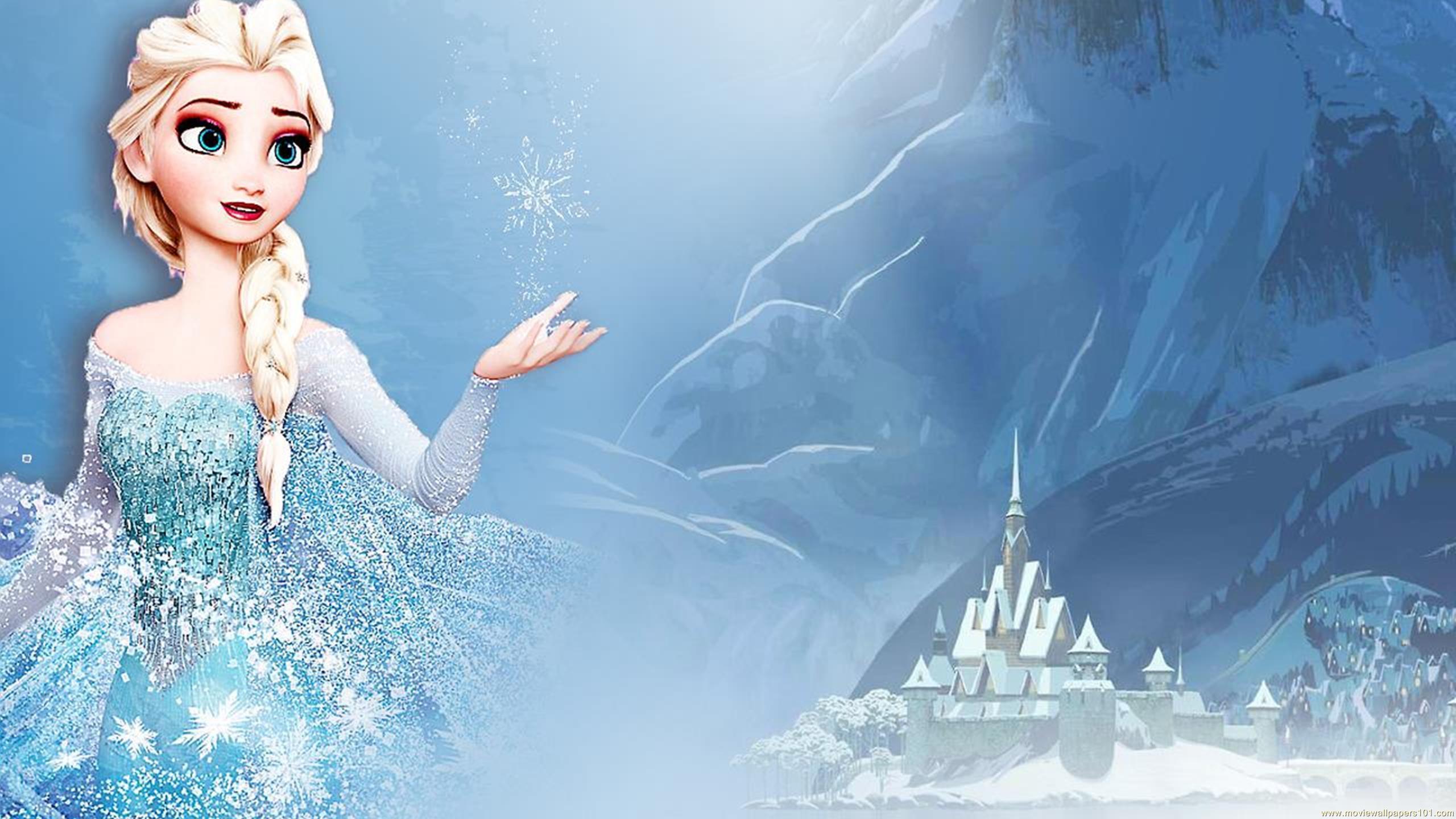 2560x1440 Frozen Elsa Background HD desktop wallpaper : Widescreen : High Definition