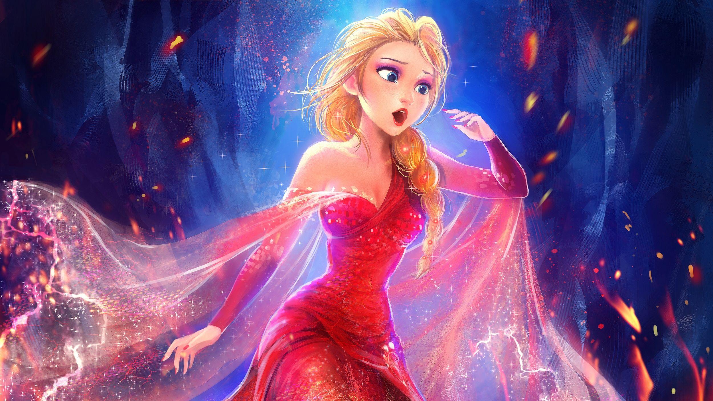 2500x1406 #Beautiful, #Queen Elsa, #Frozen. Mocah.org HD Desktop Wallpaper