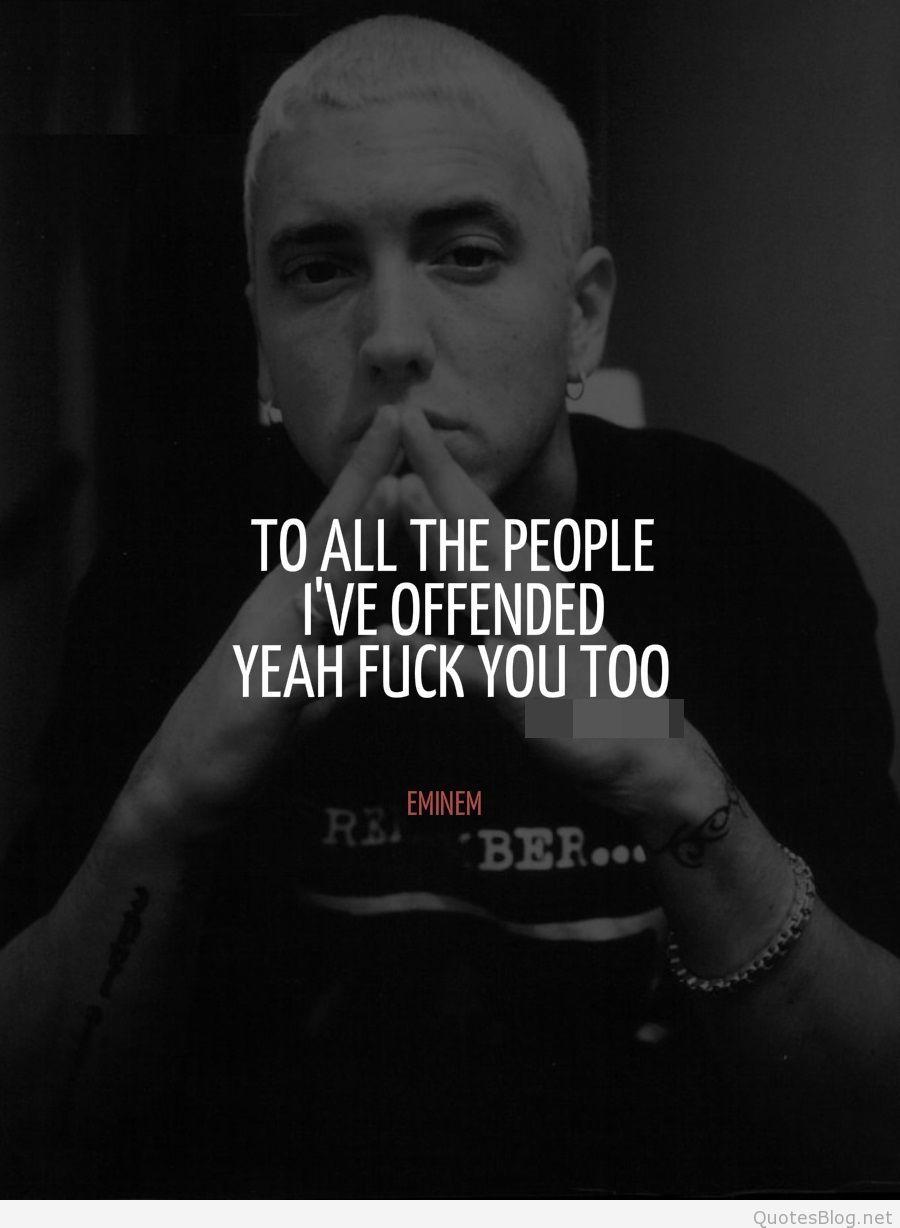 Eminem Quote Wallpapers - Top Free Eminem Quote Backgrounds ...