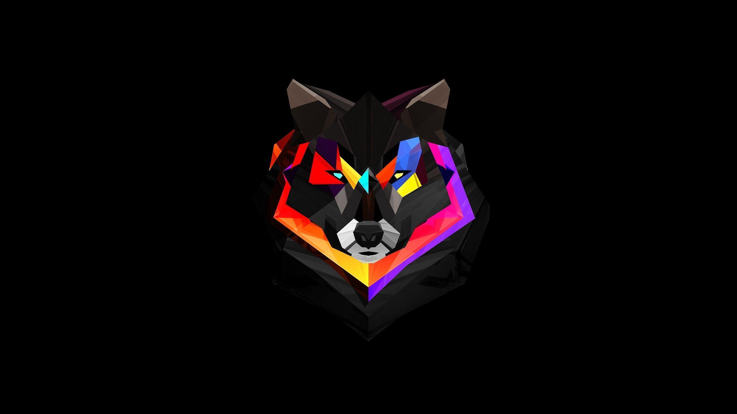 2560x1440 Animated Wolf Wallpaper
