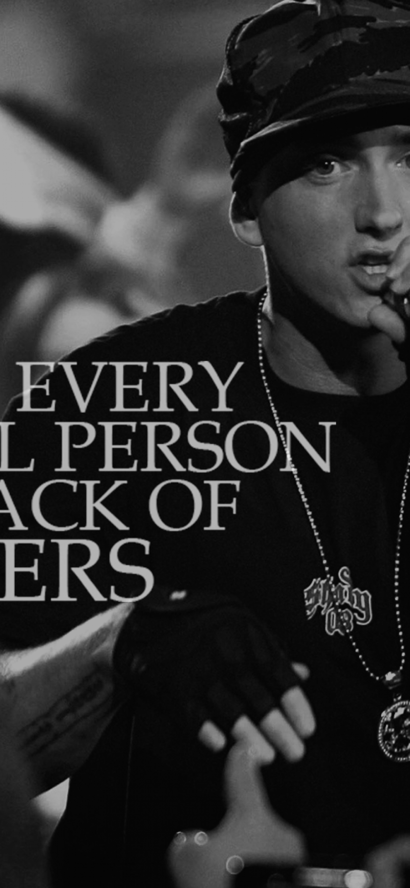 828x1792 Eminem iPhone XR Wallpaper Download