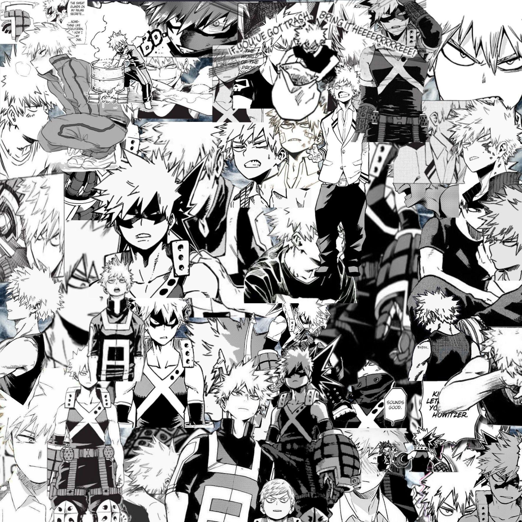 1773x1773 freetoedit #bakugou #bakugokatsuki #bnha #manga #collage #artnotmine #mypreciousbaby #hesaprettyboythatjustmake in 2020. Anime wall art, Anime wallpaper, Dark anime guys