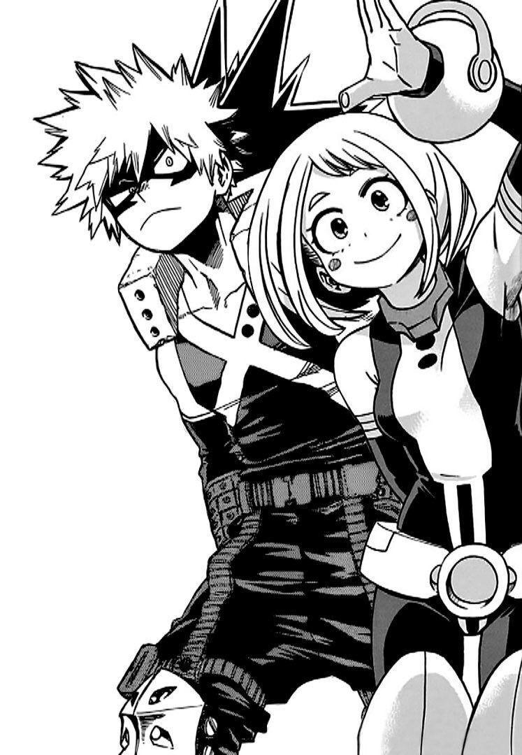 747x1080 Bakugo and Uraraka. BNHA manga. My hero, Hero wallpaper, My hero academia manga
