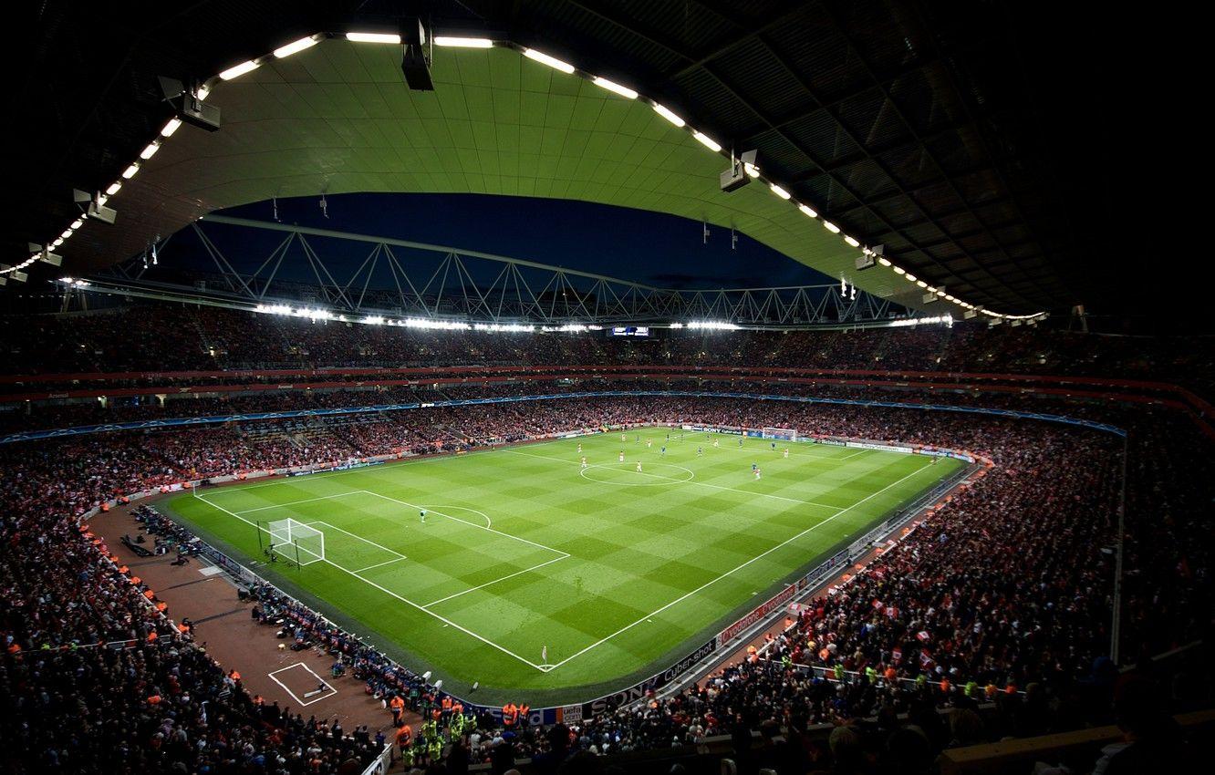 1332x850 Wallpaper Field, Sport, Football, Arsenal, Emirates, Arsenal, Stadium, Stadium, Champions League, Champions League, Tribune, Football Club, The Gunners, The gunners, Football club, Emirates image for desktop, section спорт