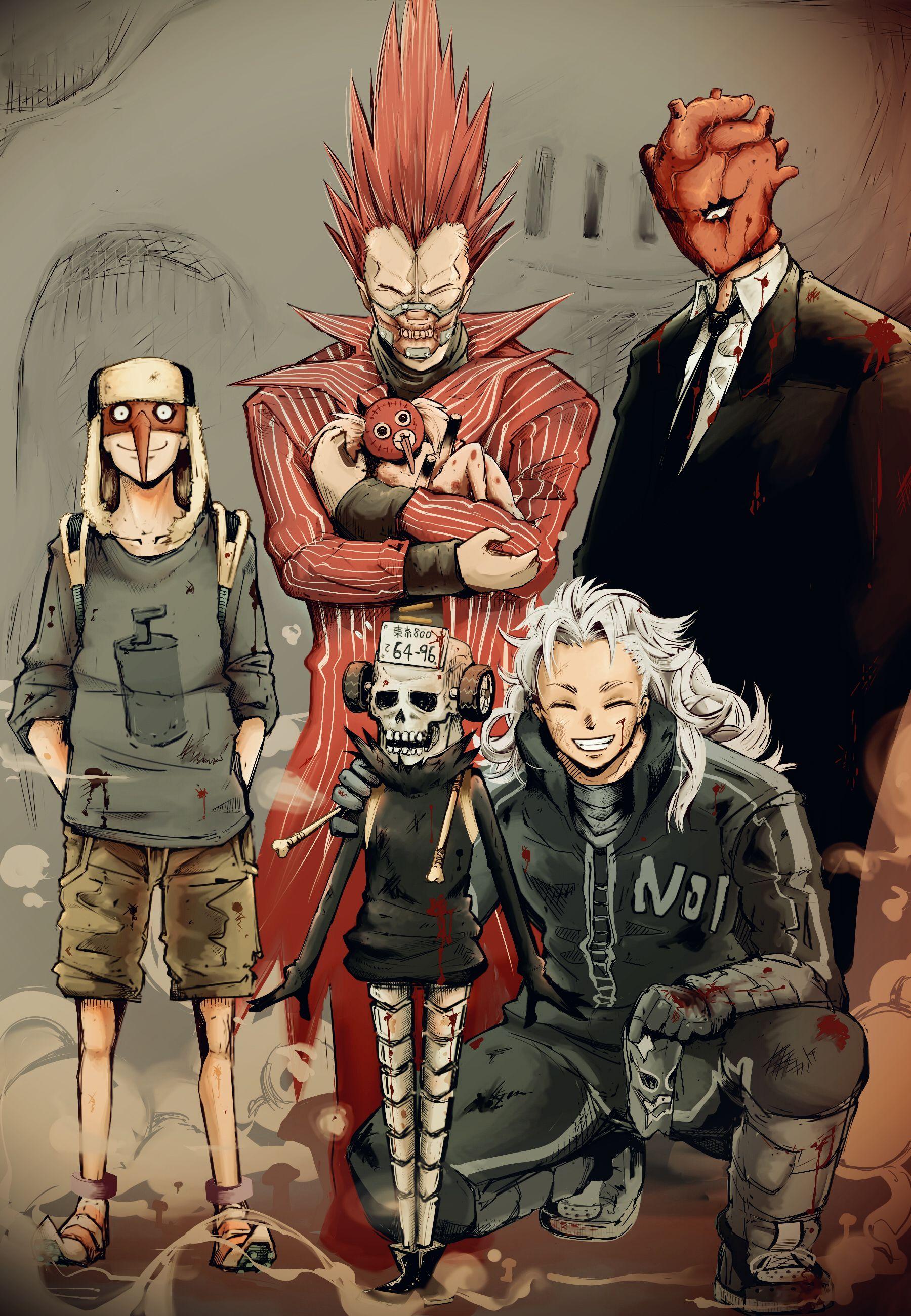 1800x2600 Dorohedoro En Noi Dorohedoro Shin Dorohedoro Ebisu Dorohedoro Wallpaper:1800x2600