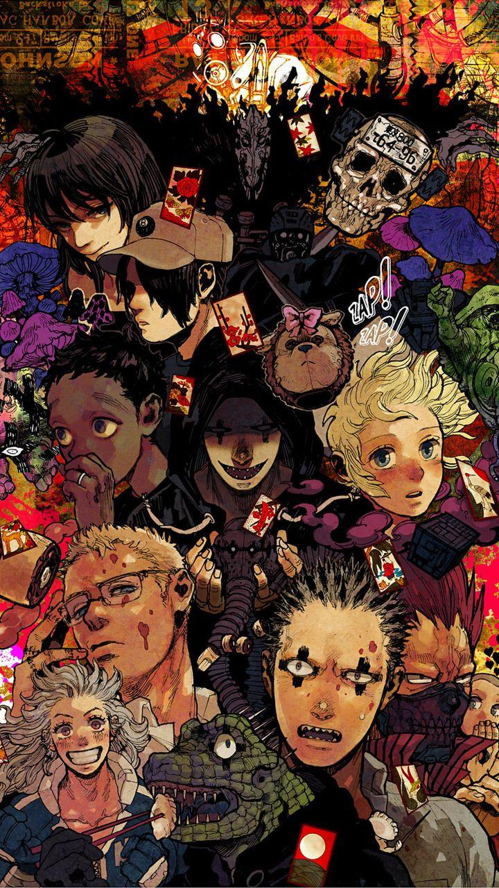 720x1280 Dorohedoro anime HD wallpaper