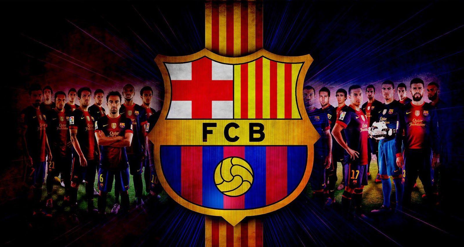 1600x854 Free download File Name Barca Fc Logo Wallpaper Picture to pin [1600x854] for your Desktop, Mobile & Tablet. Explore Barca Wallpaper. Fc Barca Wallpaper, FC Barcelona Wallpaper HD Barca Fans Wallpaper