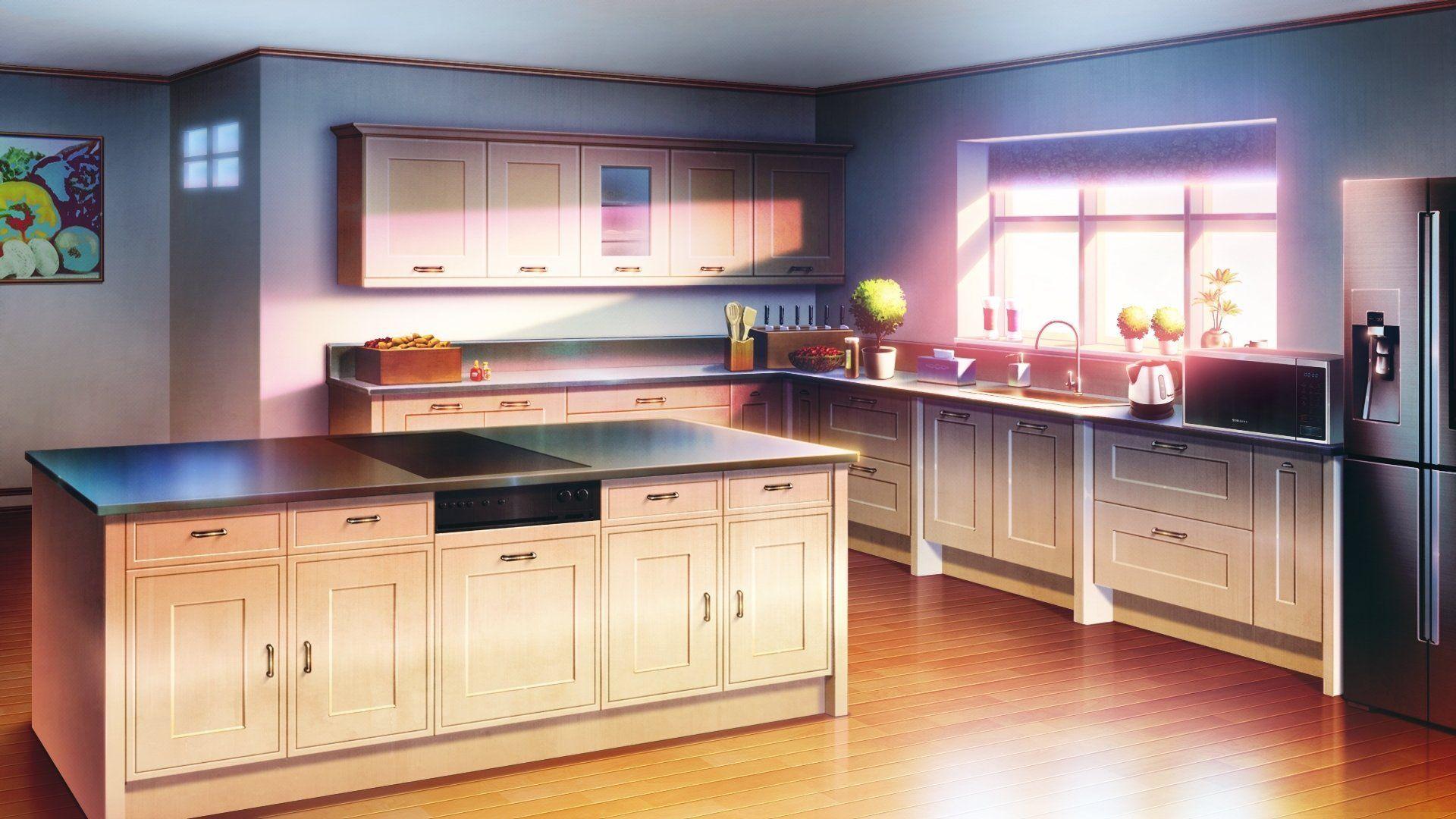 anime kitchen interior design