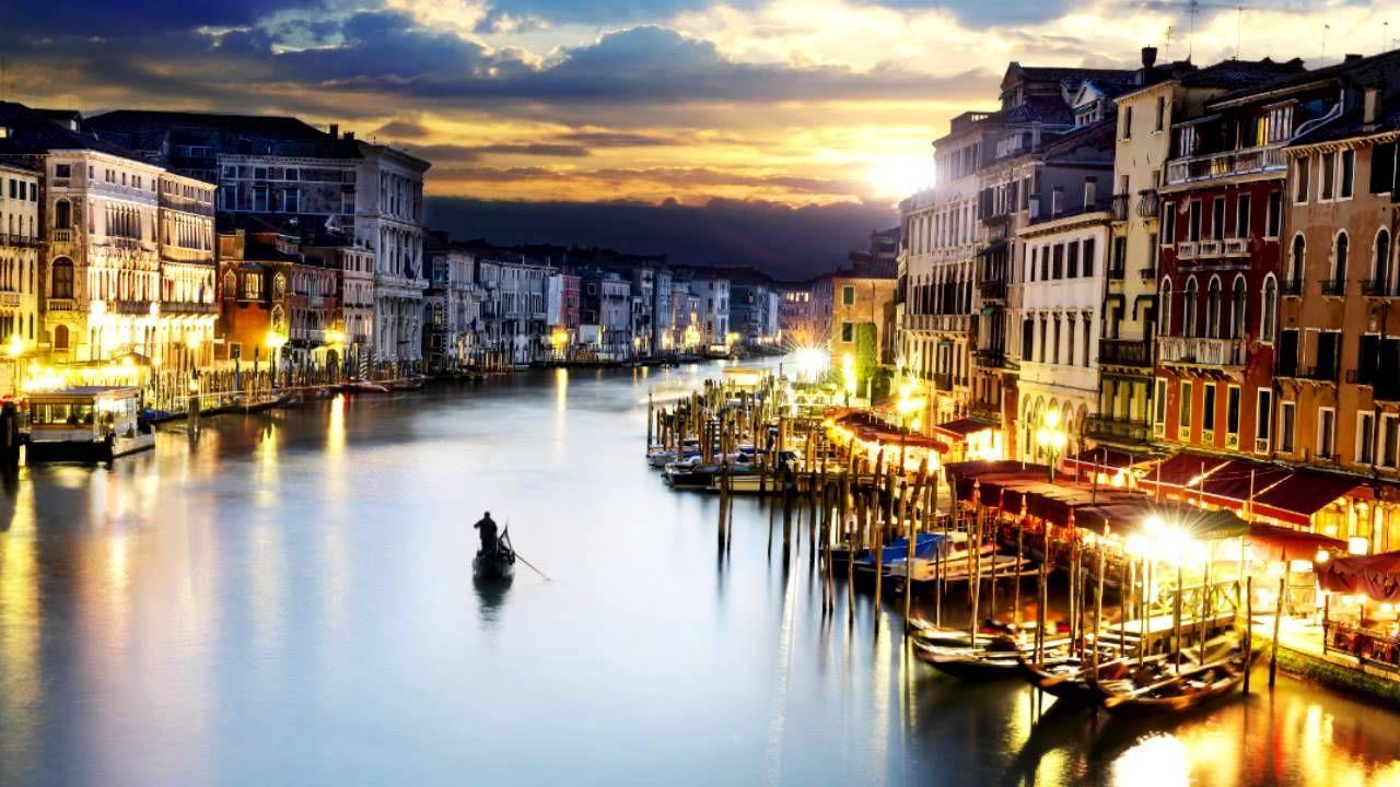 1280x720 Italian Music. Venice Italy. Saxophone & Accordion Music. Musique