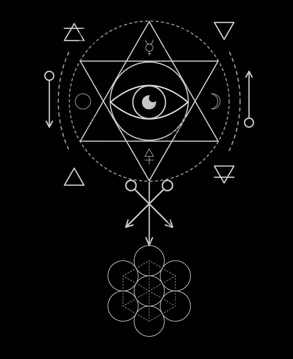 986x1206 Diagram showing a Key to Alchemical Magnum Opus. Sacred geometry tattoo, Geometry tattoo, Geometric