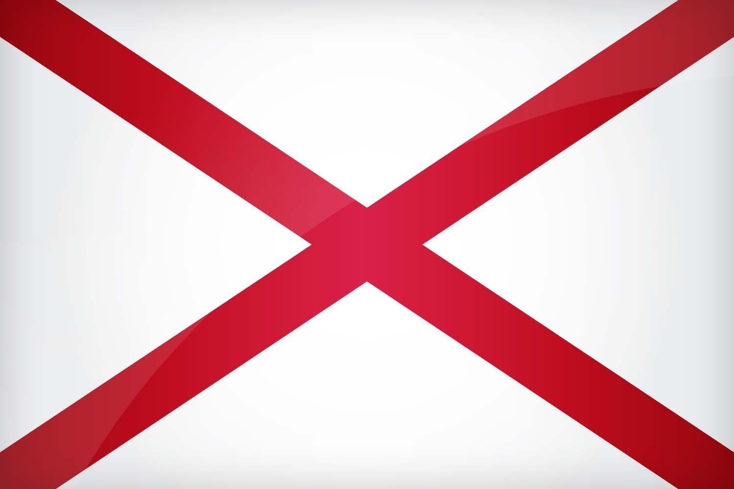 1500x1000 Flag of Alabama with Paper Texture it for free