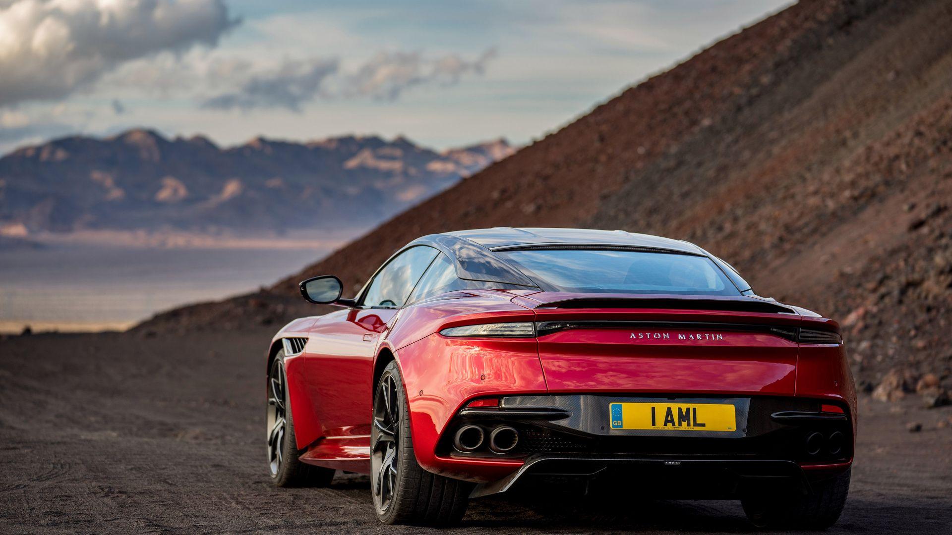 1920x1080 Download Aston Martin DBS Superleggera, rear view wallpaper, 1920x Full HD, HDTV, FHD, 1080p