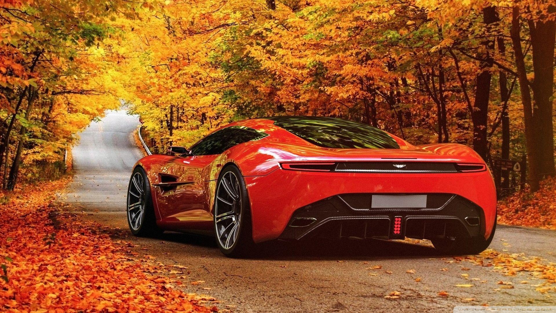 1920x1080 Aston Martin in red [Wallpaper]