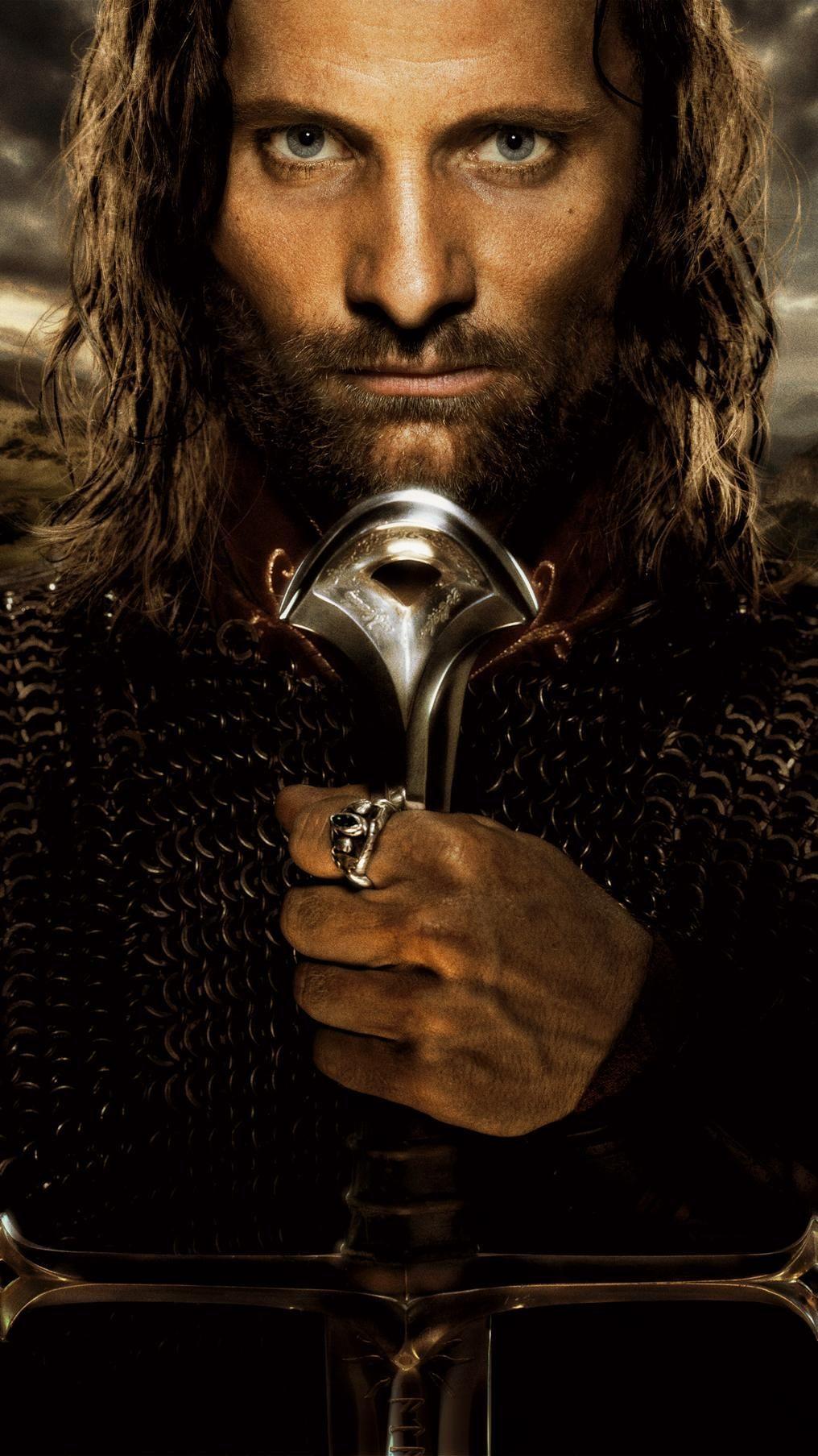 1016x1807 The Lord of the Rings: The Return of the King (2003) Phone Wallpaper. Moviemania. The hobbit, Aragorn, Lord of the rings