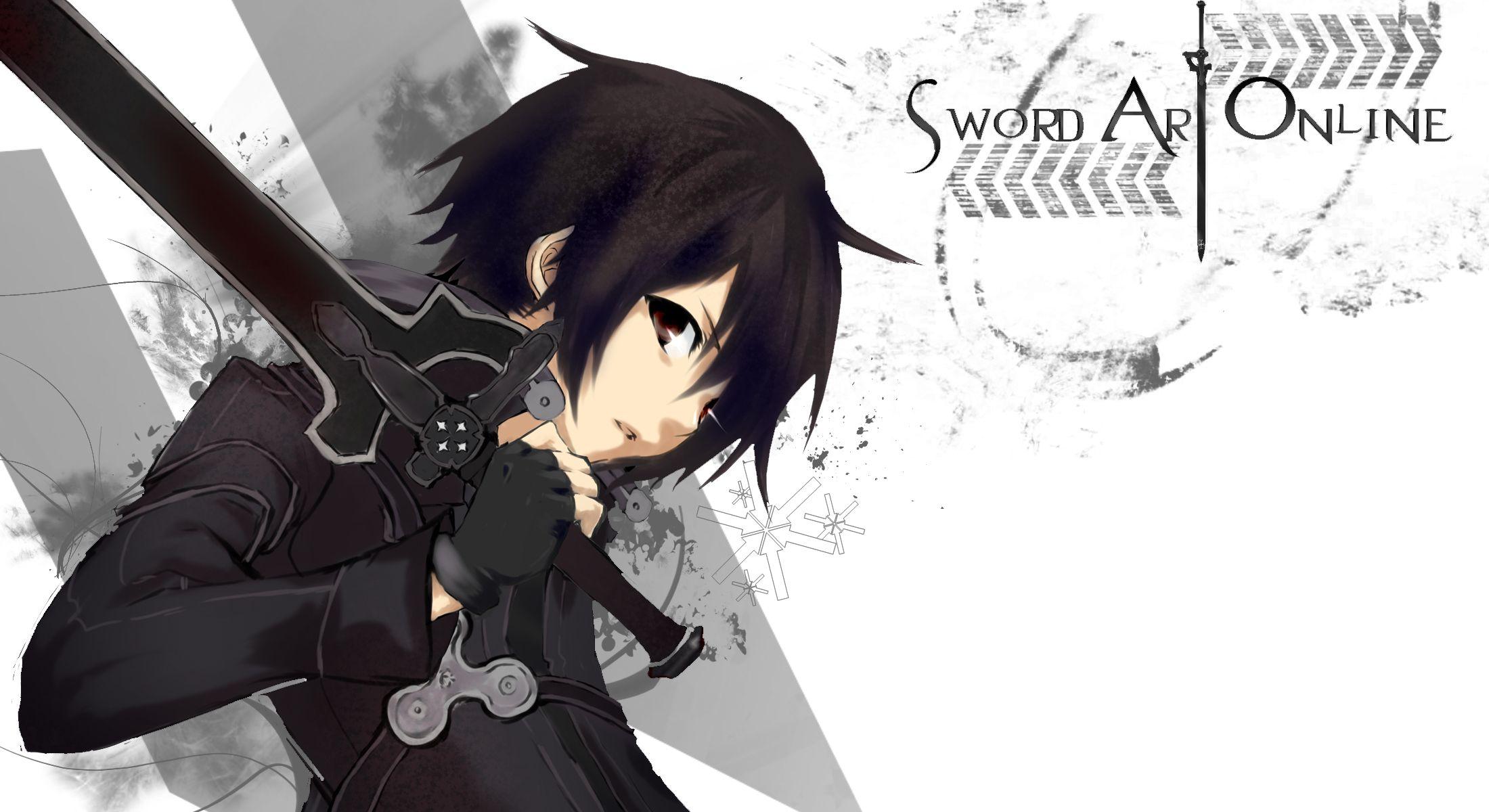 Hình nền Sword Art Online 2200x1200 Kirito