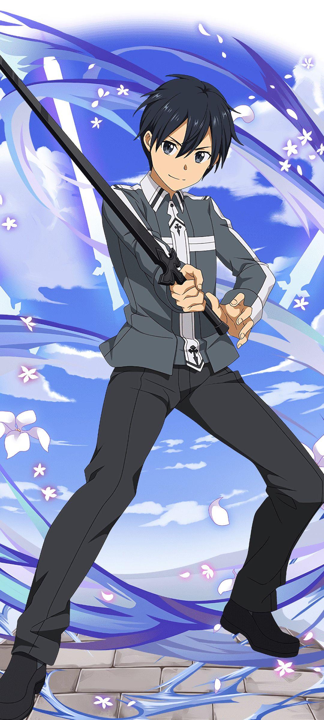 1080x2400 Kirito In Sword Art Online 1080x2400 Resolution Wallpaper, HD Anime 4K Wallpaper, Image, Photo and Background