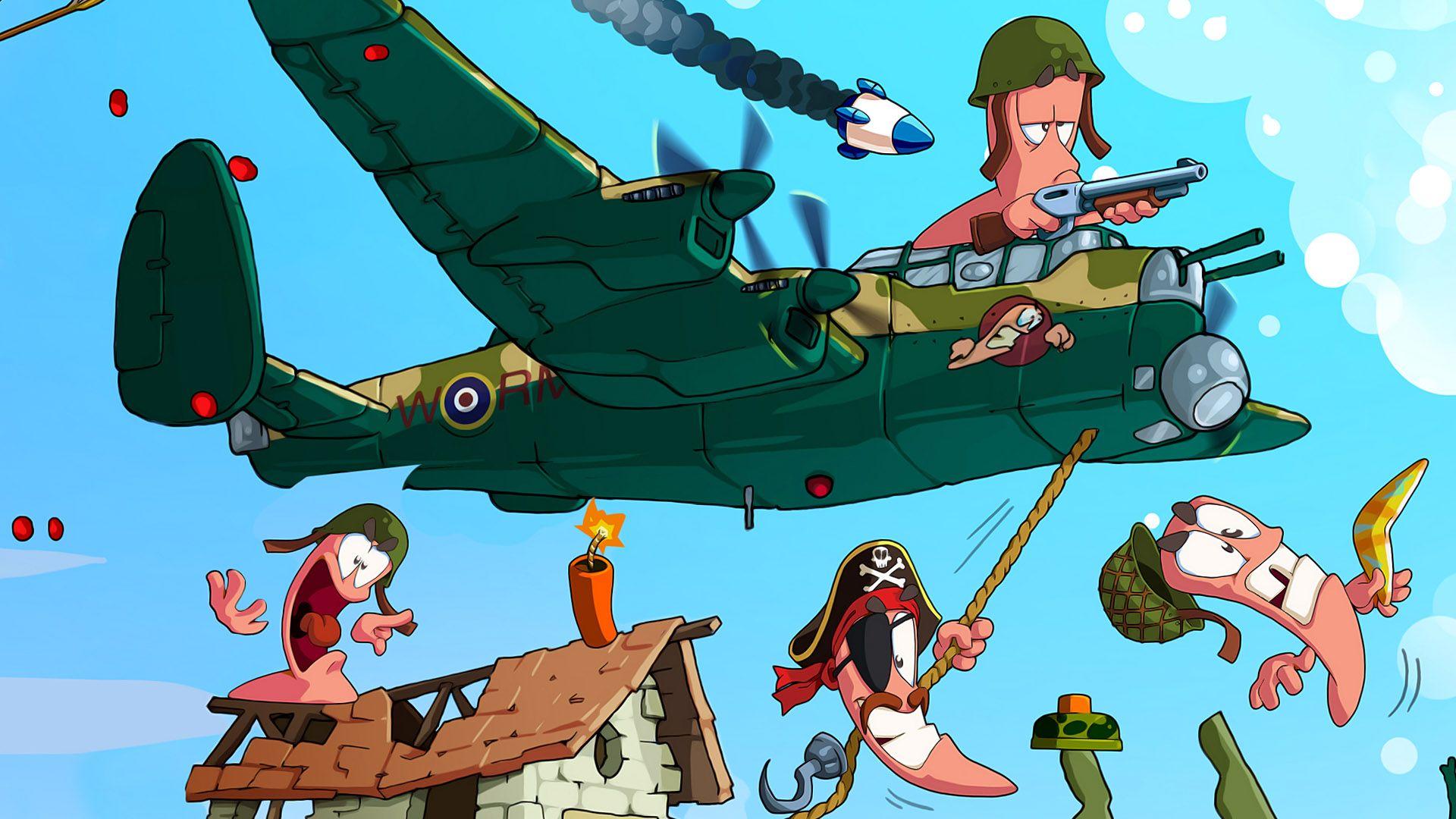1920x1080 Game Worm Aircraft Wallpaper HD / Desktop and Mobile Background