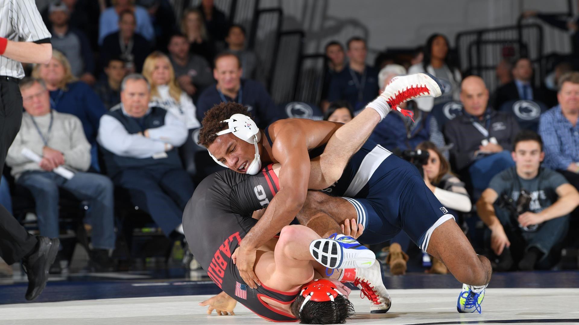 1920x1080 The Preview: No. 1 Penn State Hosts No. 5 Michigan in 2019 BJC Dual State University Athletics