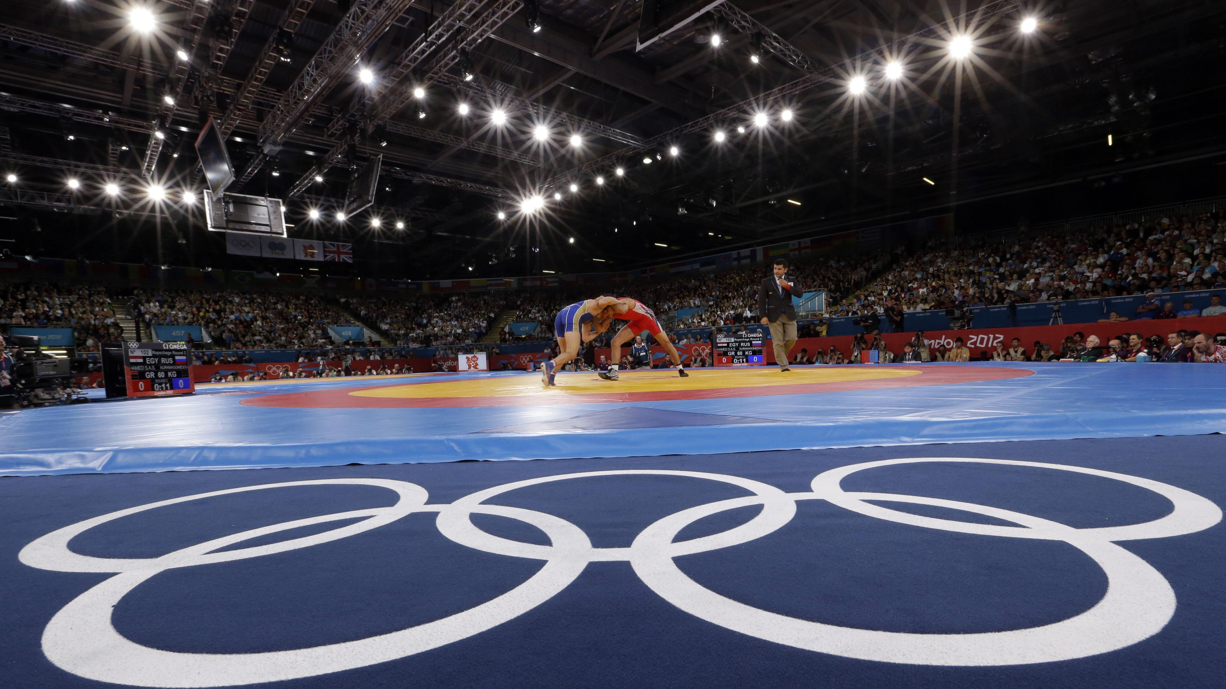 4887x2747 NCAA Wrestling Wallpaper