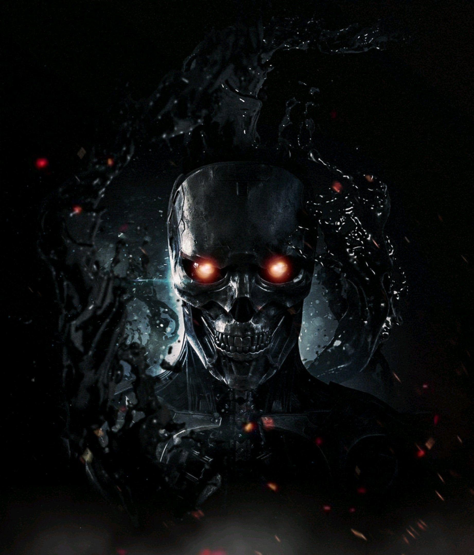 Cool Terminator Wallpapers - Top Free Cool Terminator Backgrounds ...