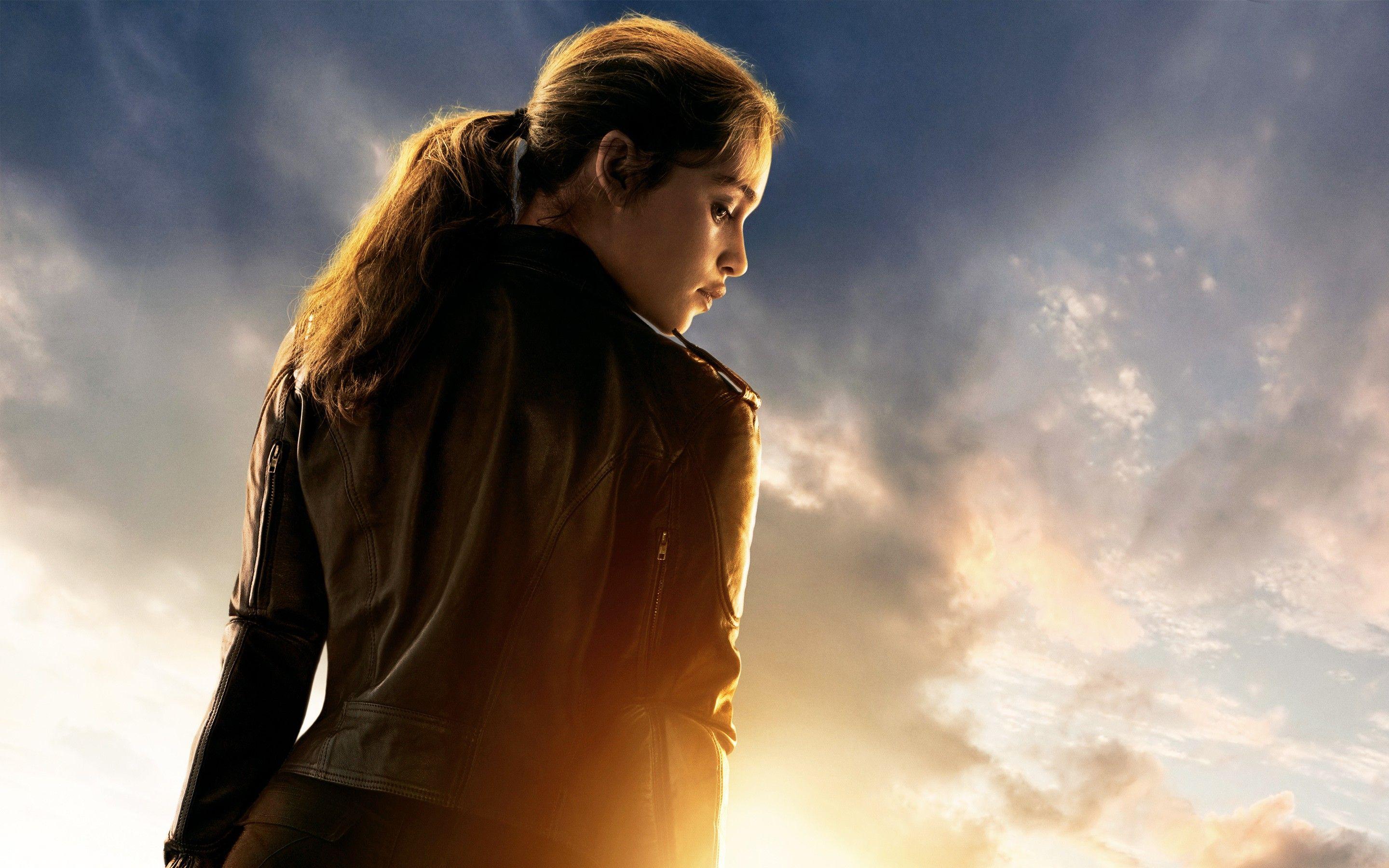 2880x1800 Emilia Clarke In Terminator Genisys 1440x900 Resolution HD 4k Wallpaper, Image, Background, Photo and Picture
