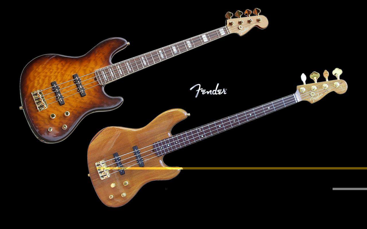 1280x800 Guitar Wallpaper: Fender Bass Wallpaper