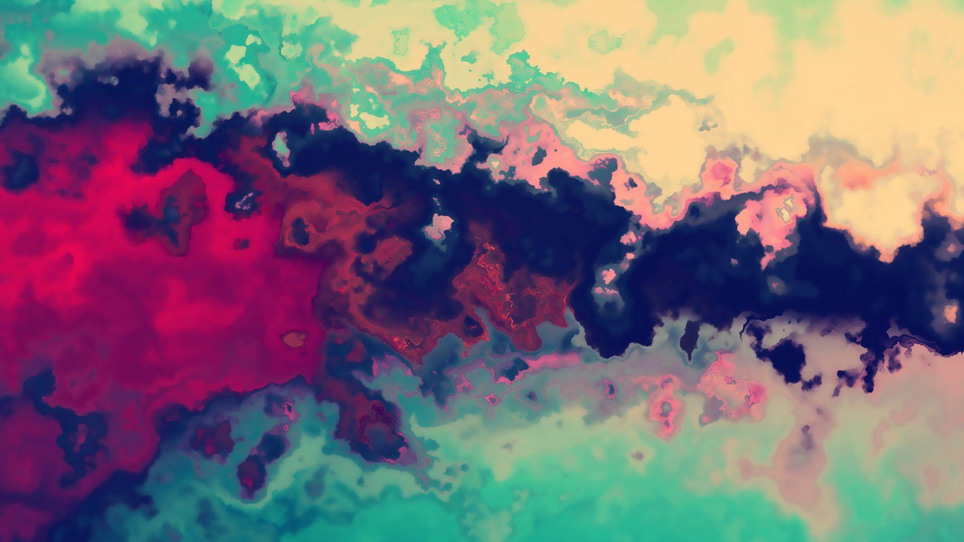 1920x1080 red, black, and pink paint wallpaper, abstract painting #abstract #psychedelic digital art paint splatte. Trippy wallpaper, Abstract wallpaper, Trippy background